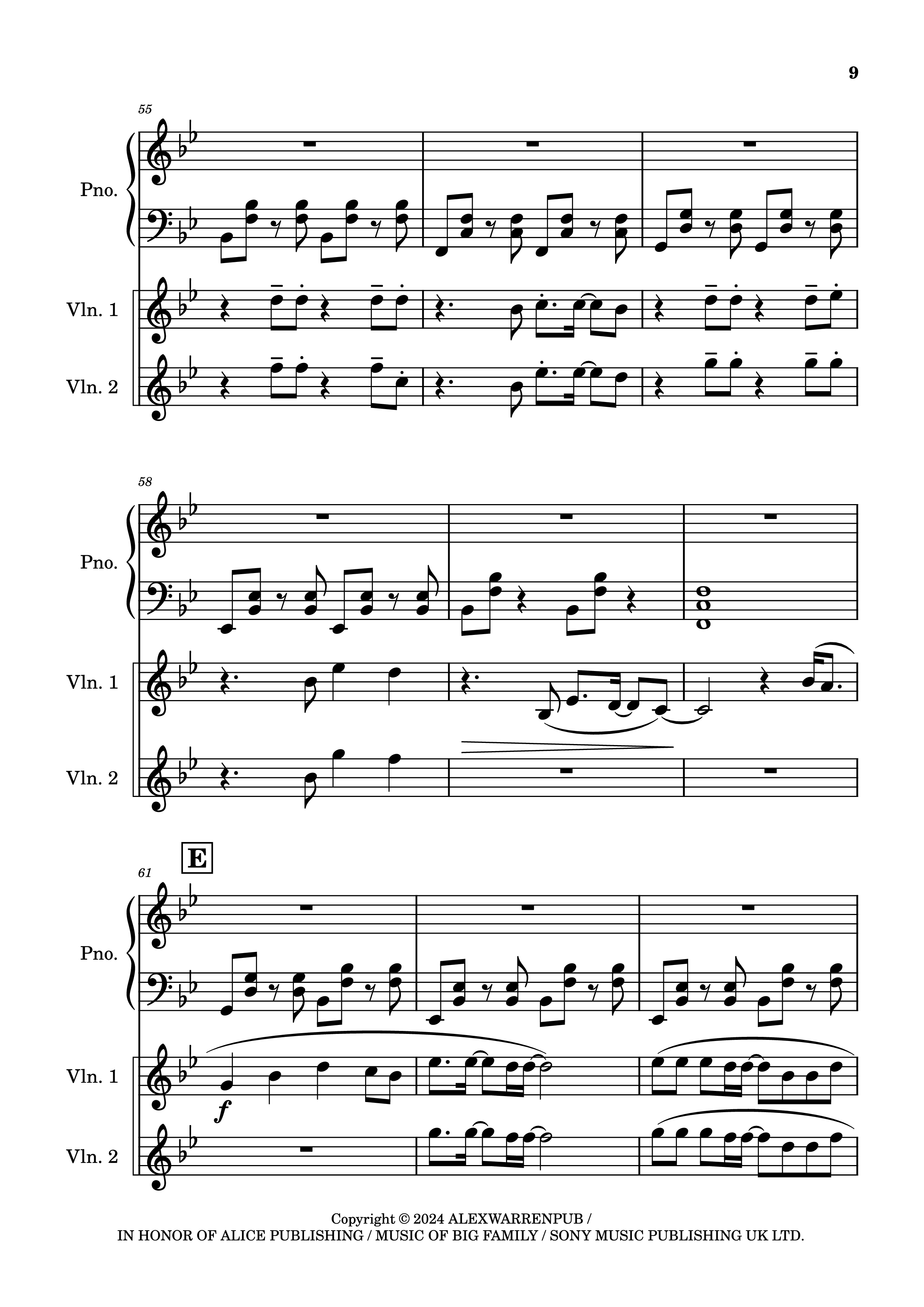 Page 9 of Sheet music PDF Piano Carry You Home Piano - Arranged by Madeline Stratford