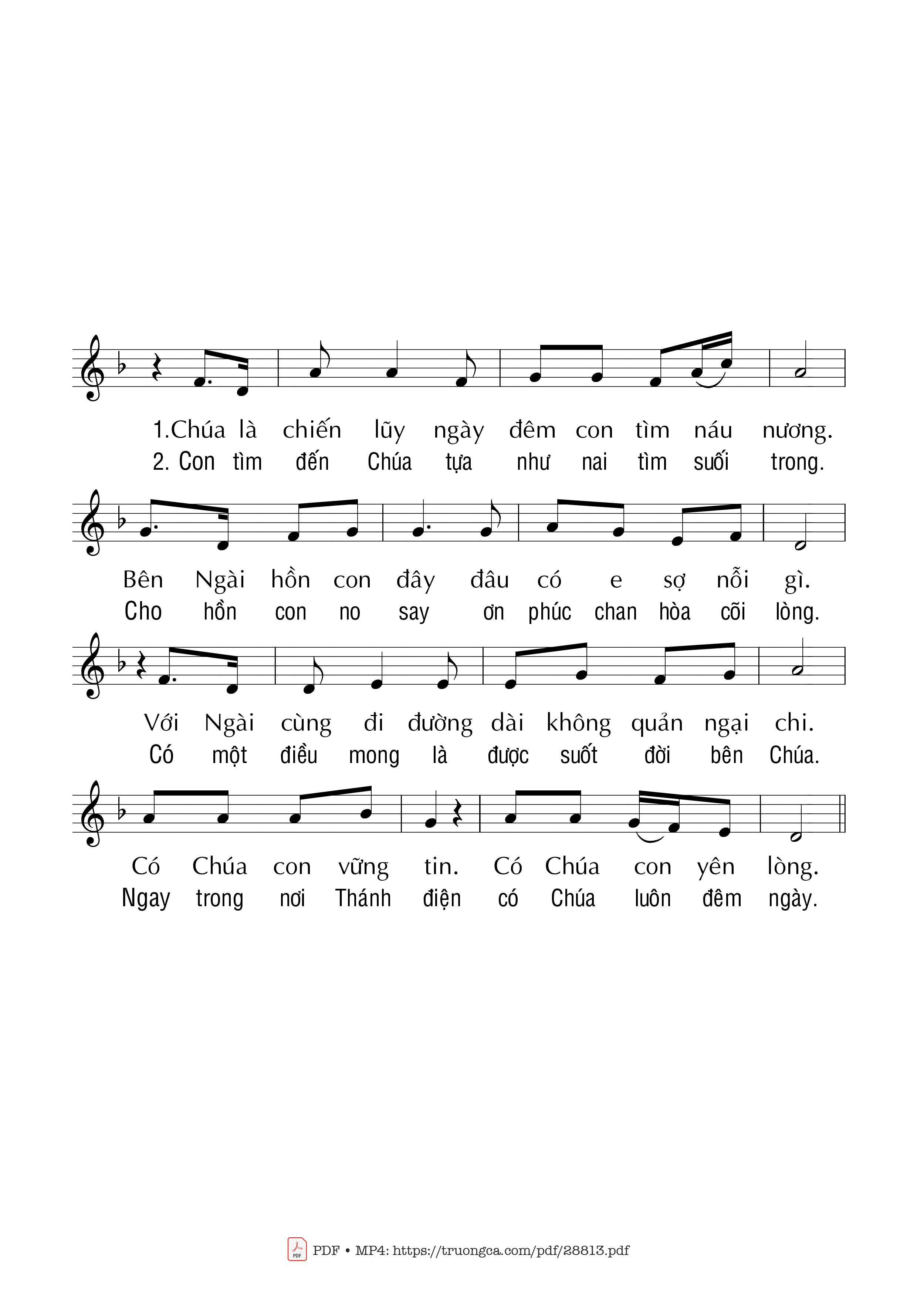 Nhập Lễ Chúa Nhật Thường Niên Lạy Chúa Trời xin đến giúp con, Trang 2