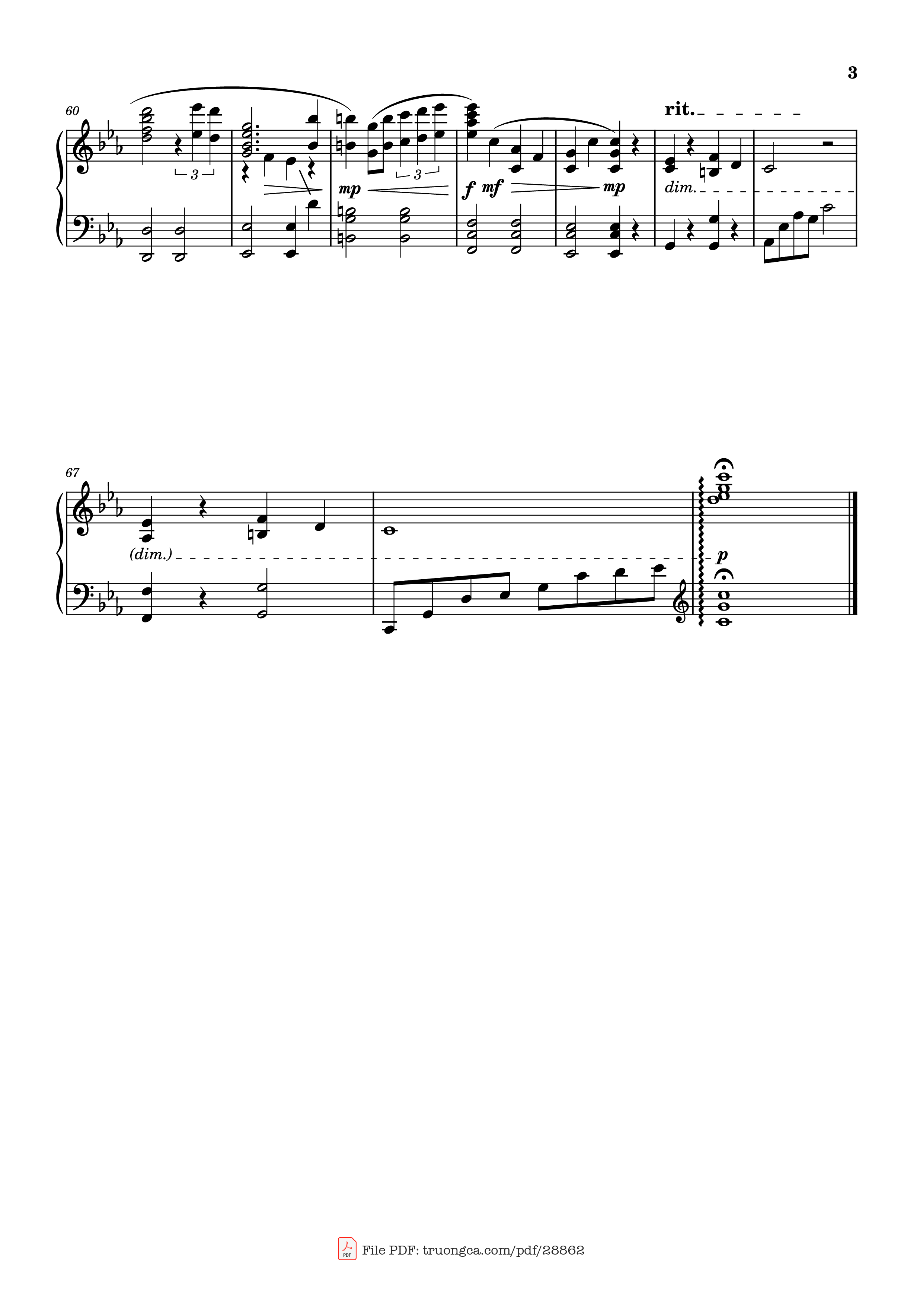 Page 3 of Sheet music PDF Piano Alicia Piano - Lorien Testard