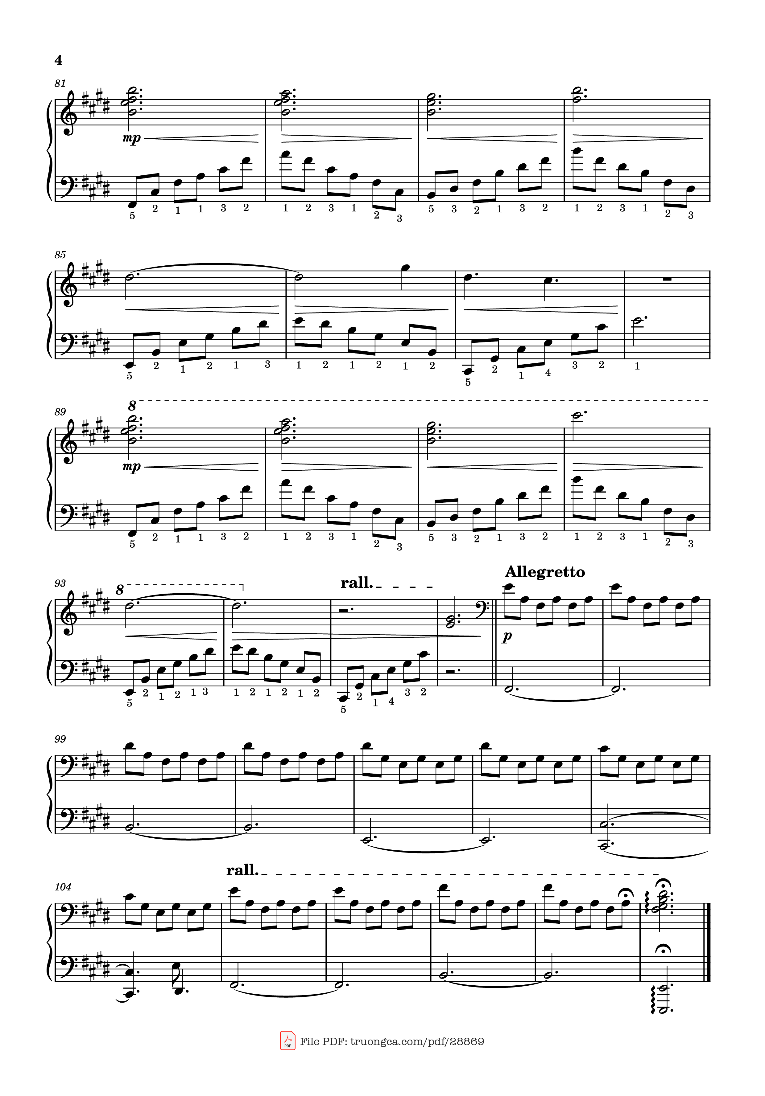 Page 4 of Sheet music PDF Piano Chezile - Beanie Piano - Chezile