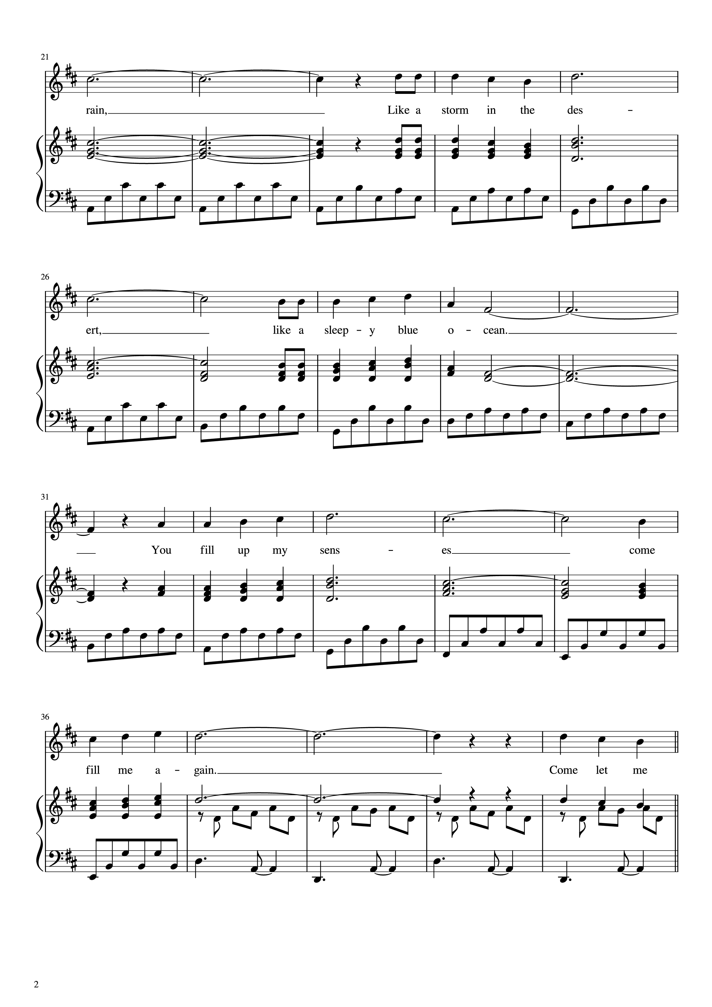 Page 2 of Sheet music PDF Piano score-cdc1236efb01c417b9411daee2e0ff99 Piano - Undefined