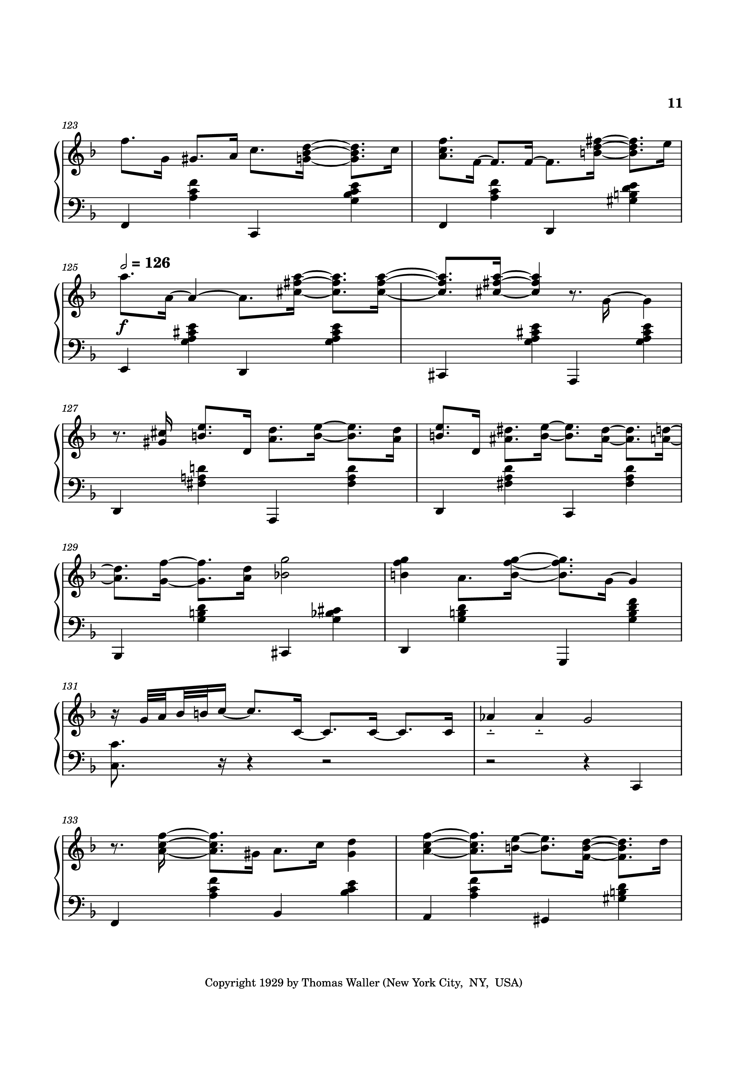 Page 11 of Sheet music PDF Handful of Keys Piano - UrFavRagtimeGuy