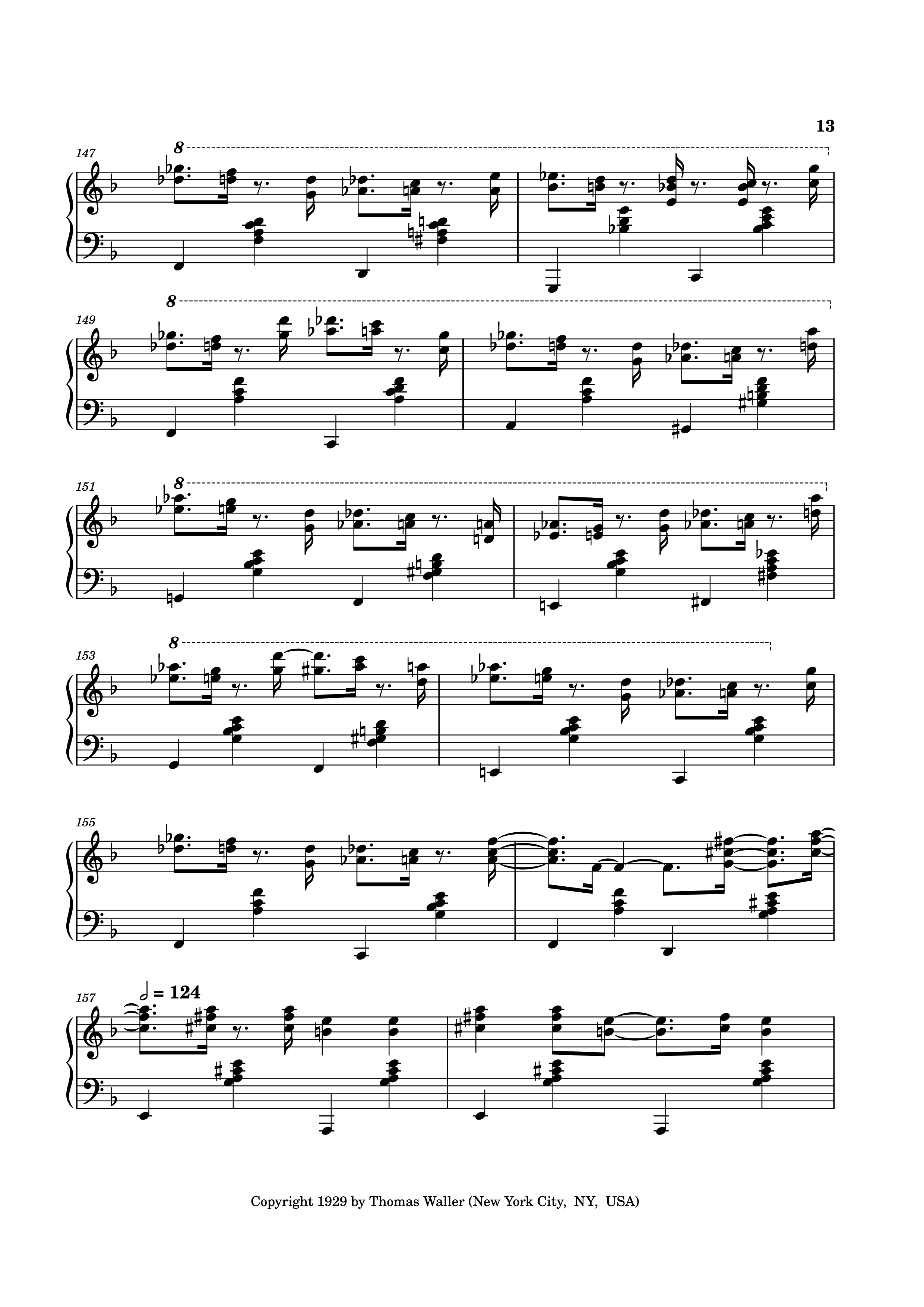 Page 13 of Sheet music PDF Handful of Keys Piano - UrFavRagtimeGuy