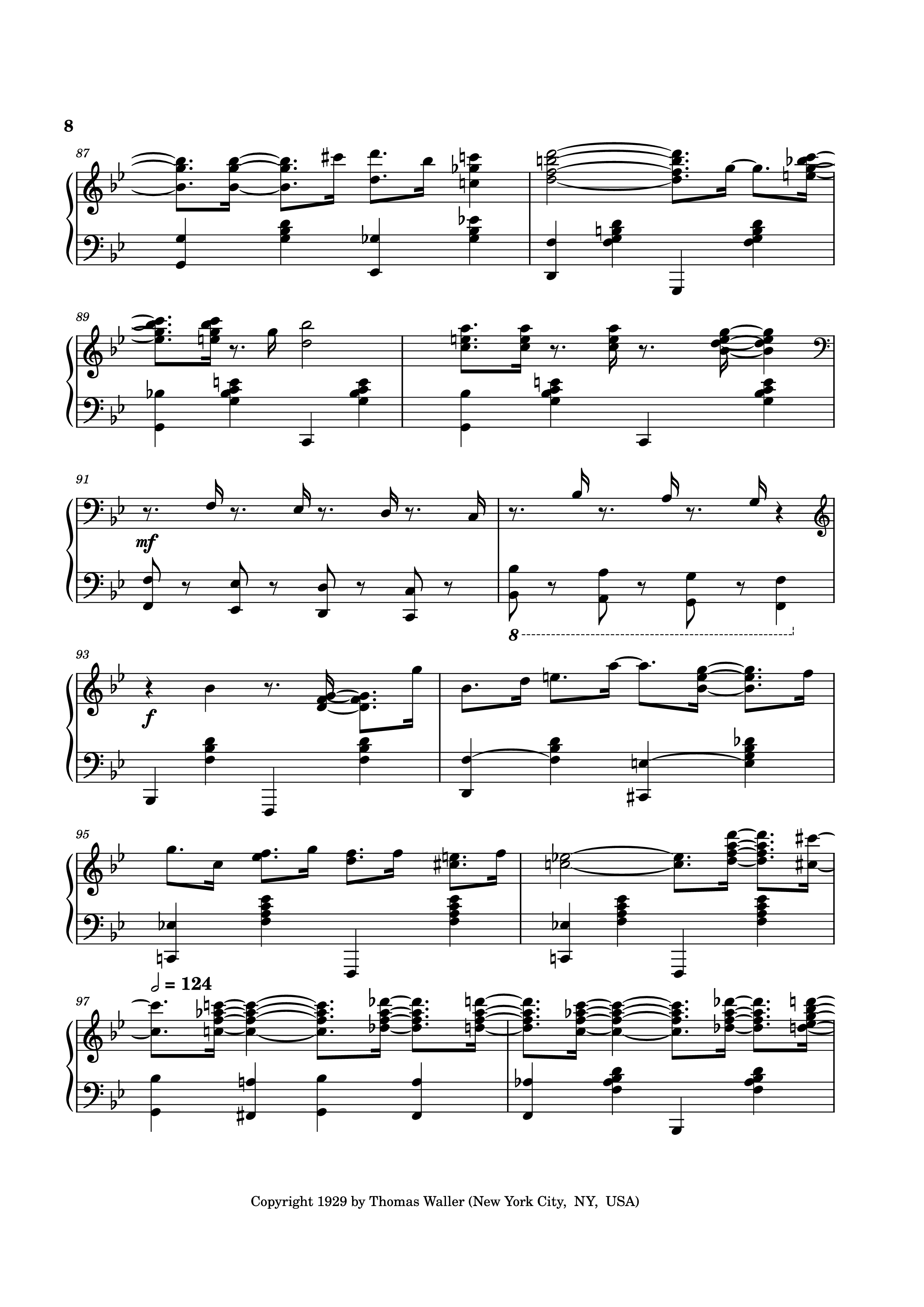 Page 8 of Sheet music PDF Handful of Keys Piano - UrFavRagtimeGuy