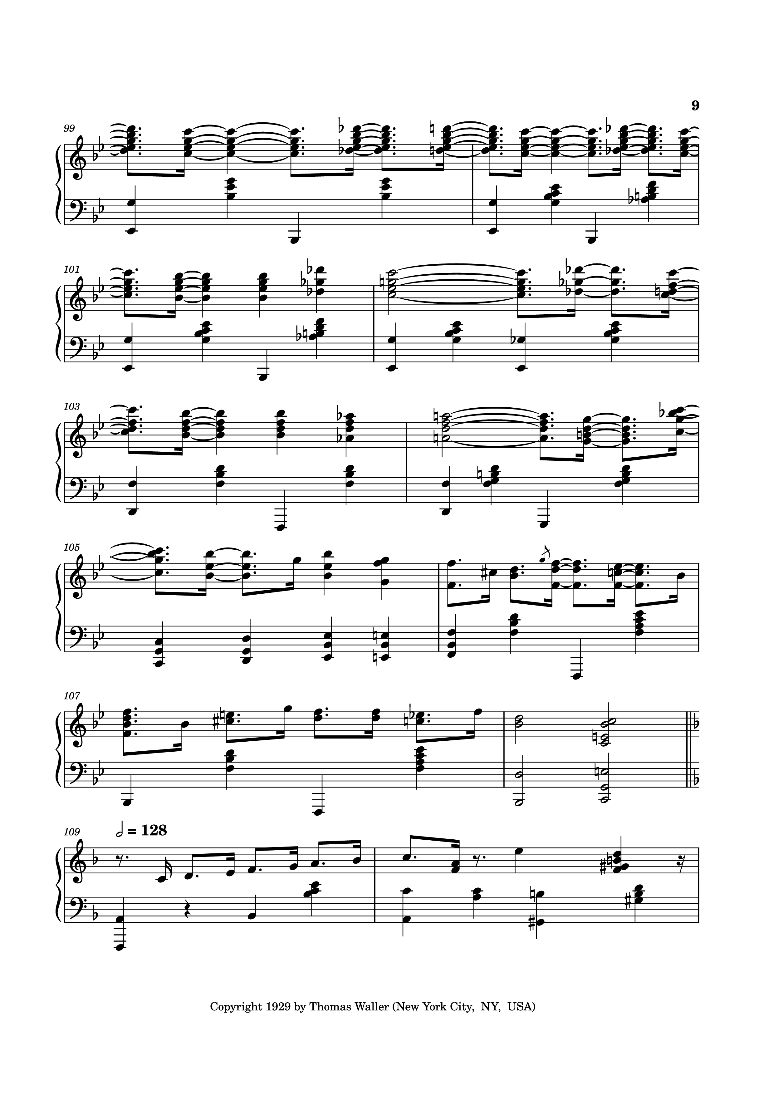 Page 9 of Sheet music PDF Handful of Keys Piano - UrFavRagtimeGuy