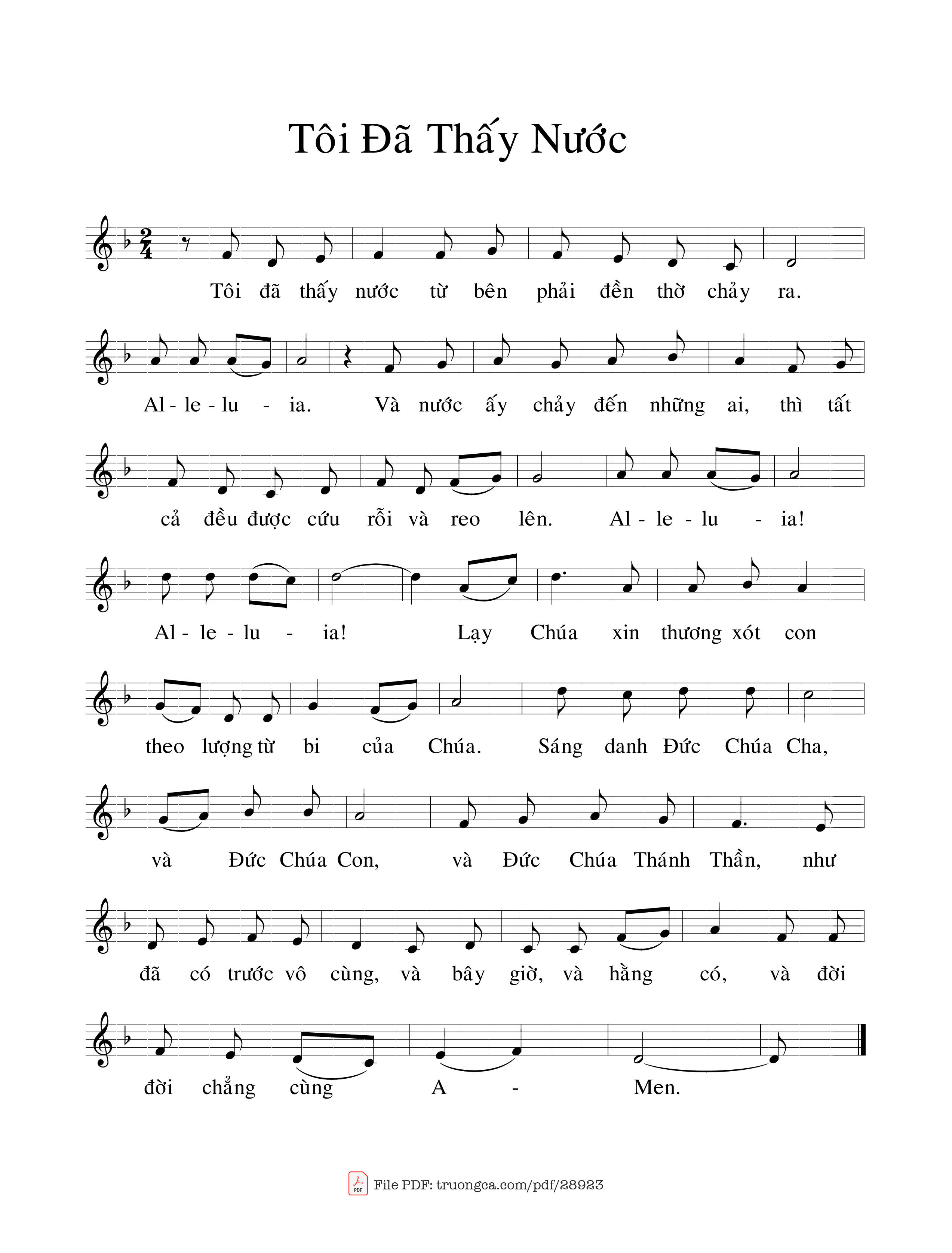 Tôi đã thấy nước từ bên phải đền thờ chảy ra, Trang 4