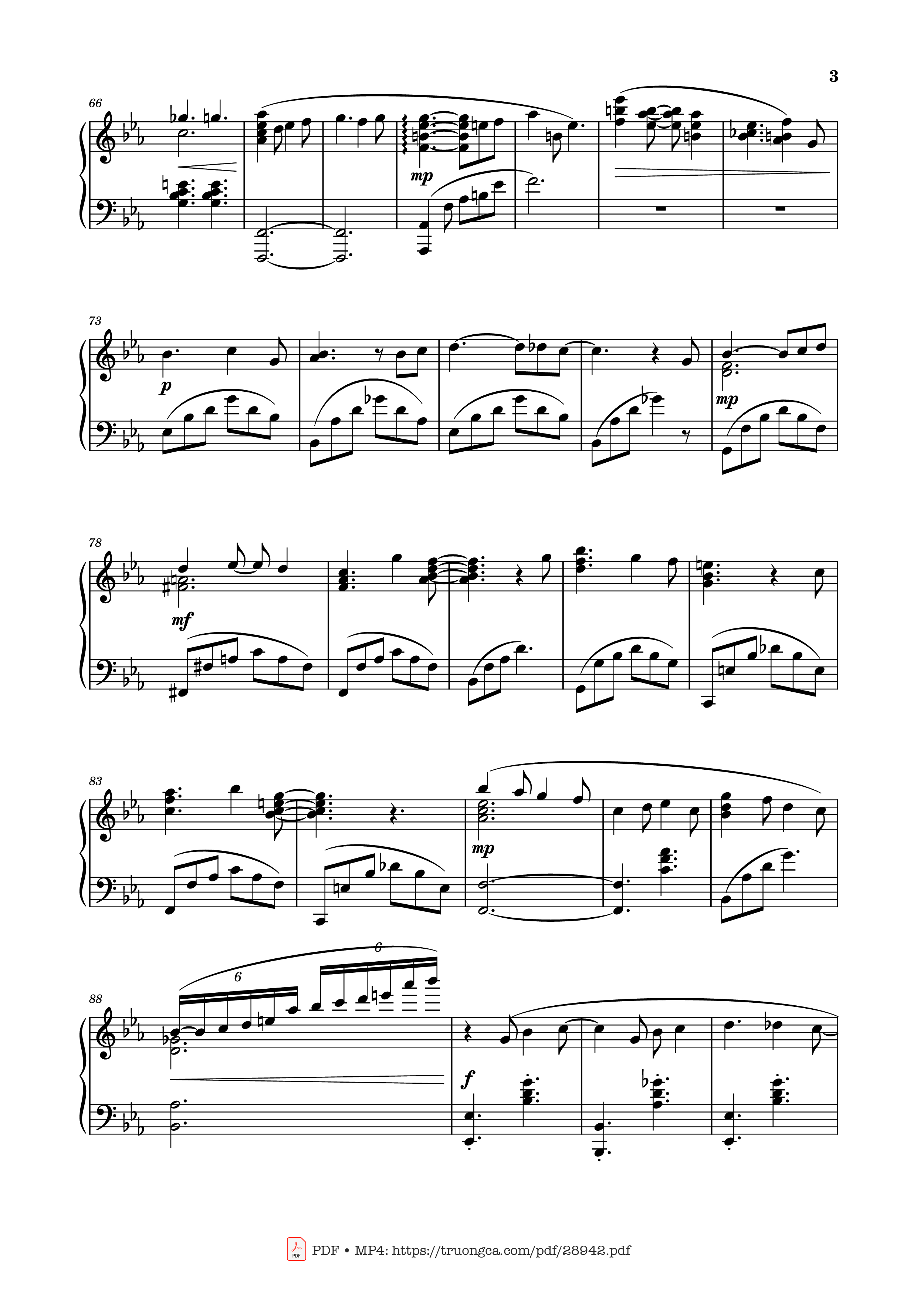 Page 3 of Sheet music PDF Valentine - Laufey sheet Piano - Piano Arrangement by Tuan-Anh Le