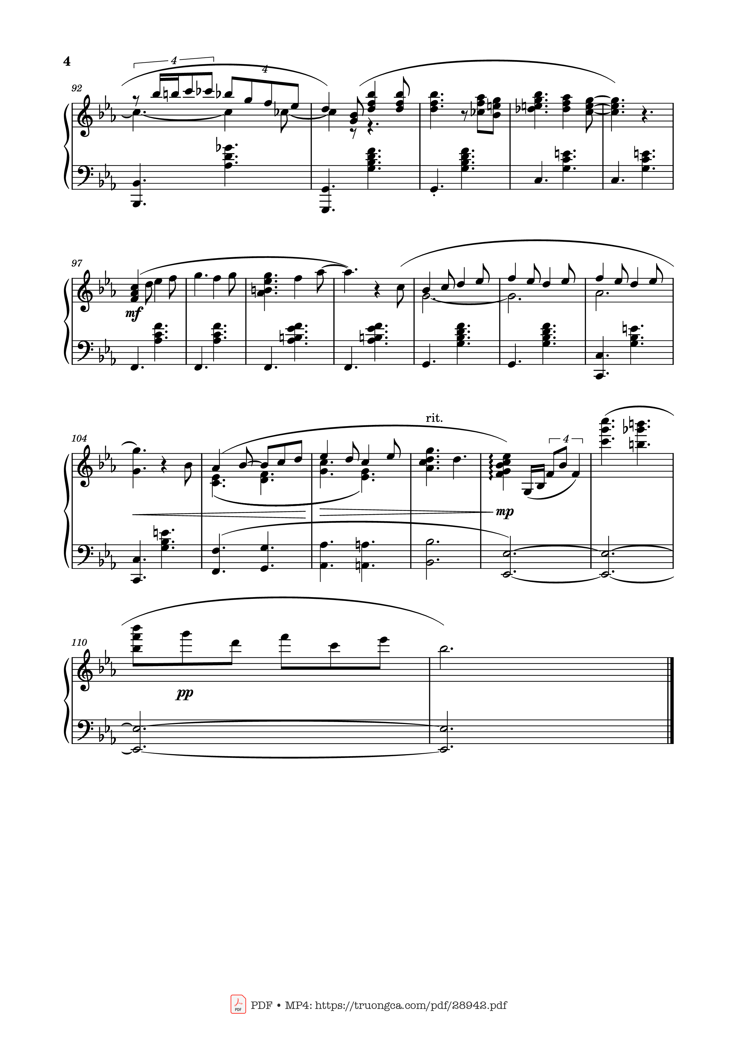 Page 4 of Sheet music PDF Valentine - Laufey sheet Piano - Piano Arrangement by Tuan-Anh Le