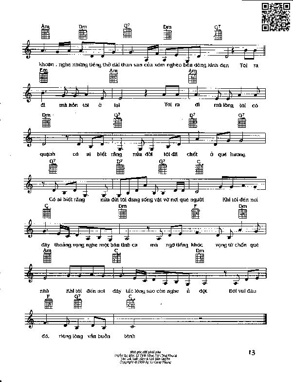 Page 2 of Sheet music PDF Khi tôi đến nơi đây - Từ Công Phụng