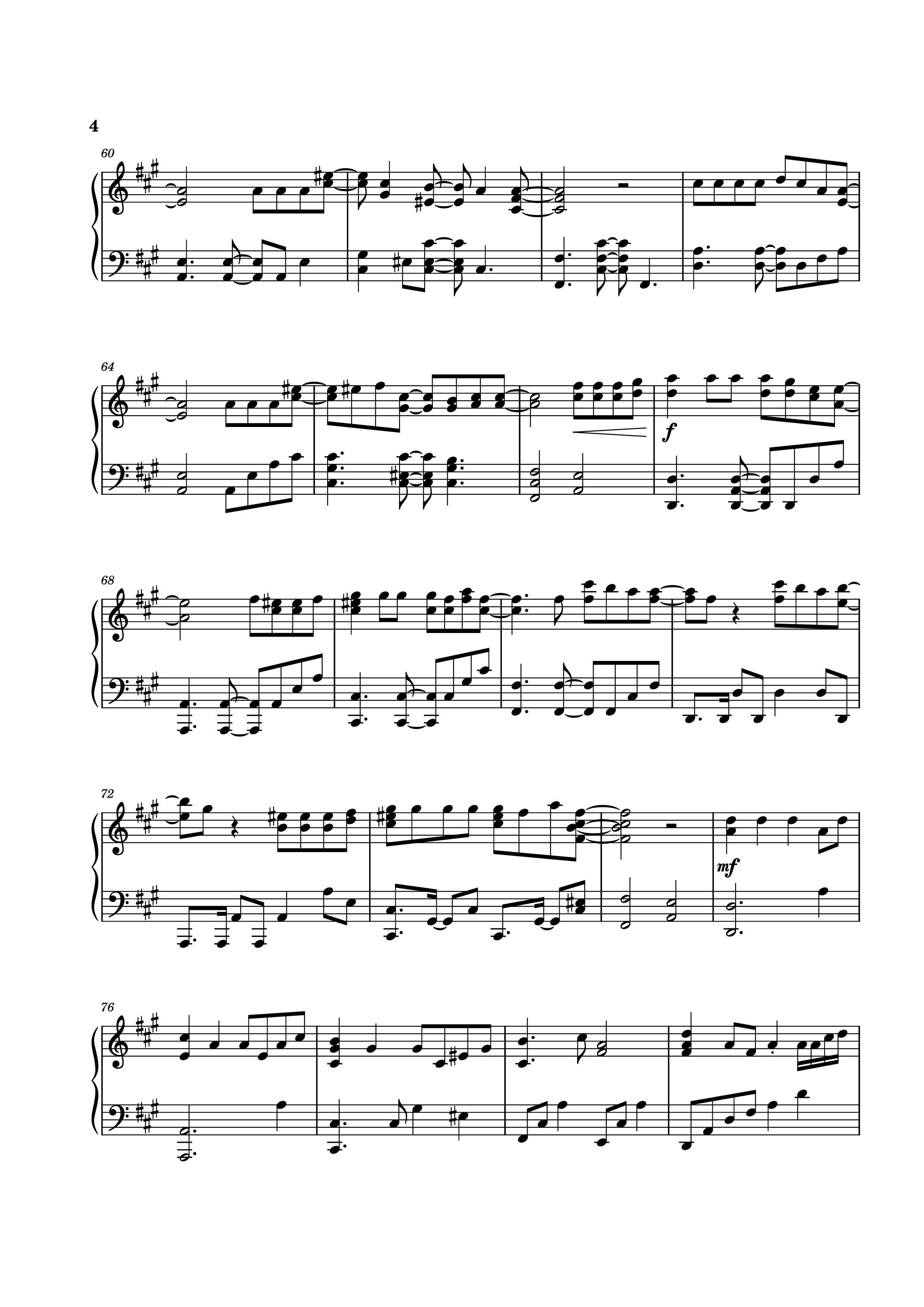 Page 4 of Sheet music PDF Thức giấc (Tone gốc) Piano - DaLAB