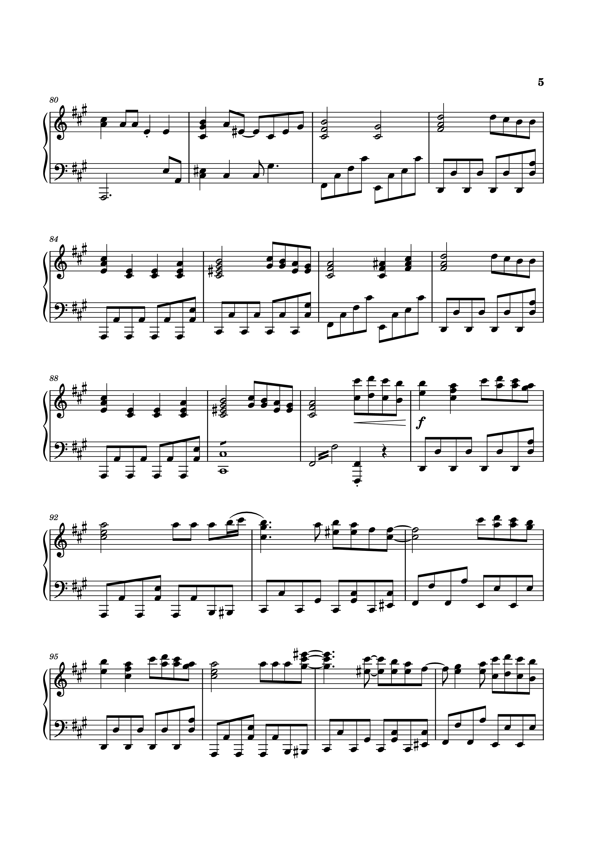 Page 5 of Sheet music PDF Thức giấc (Tone gốc) Piano - DaLAB