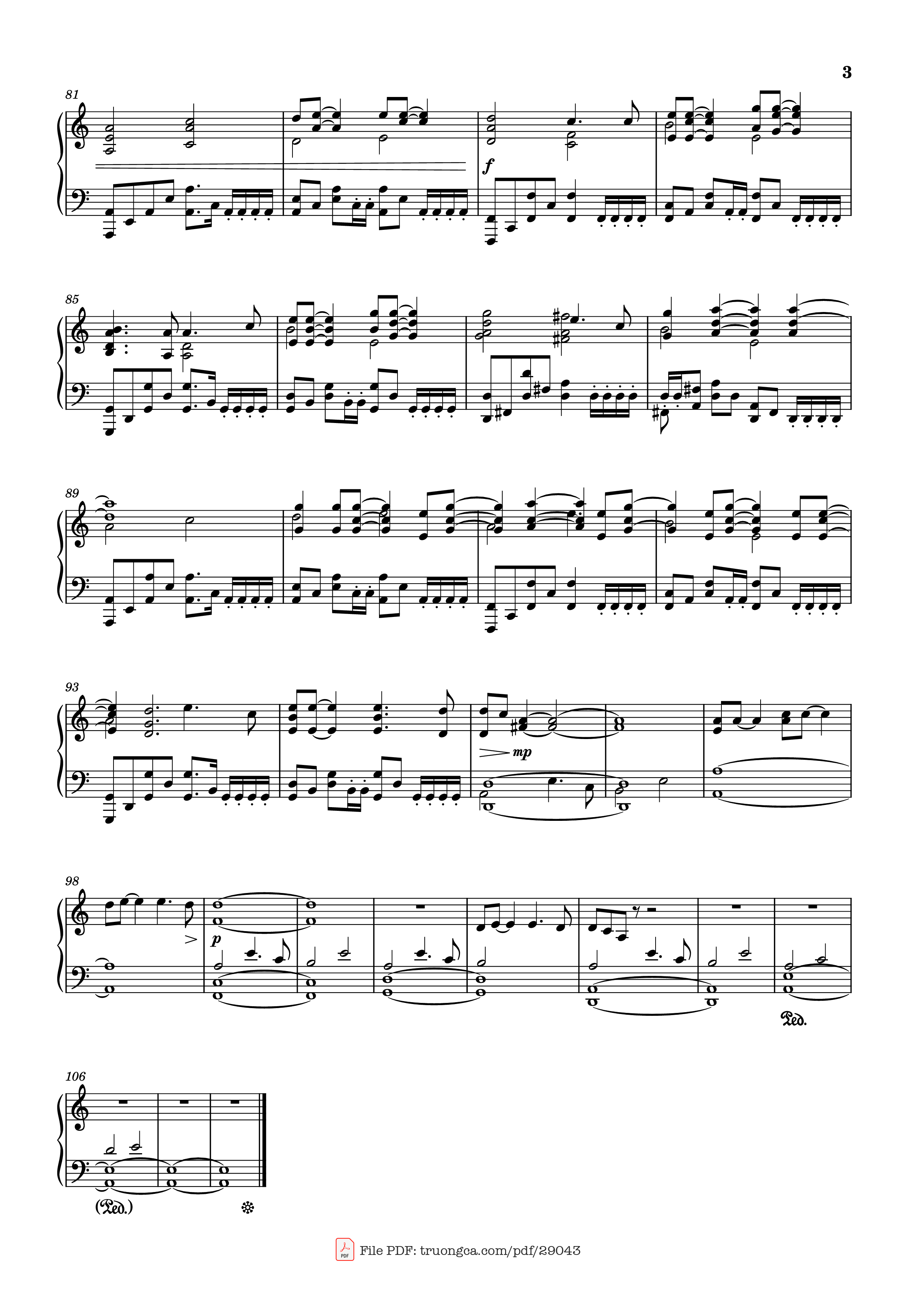 Page 3 of Sheet music PDF Piano The Line Piano - Artist: Twenty One Pilot