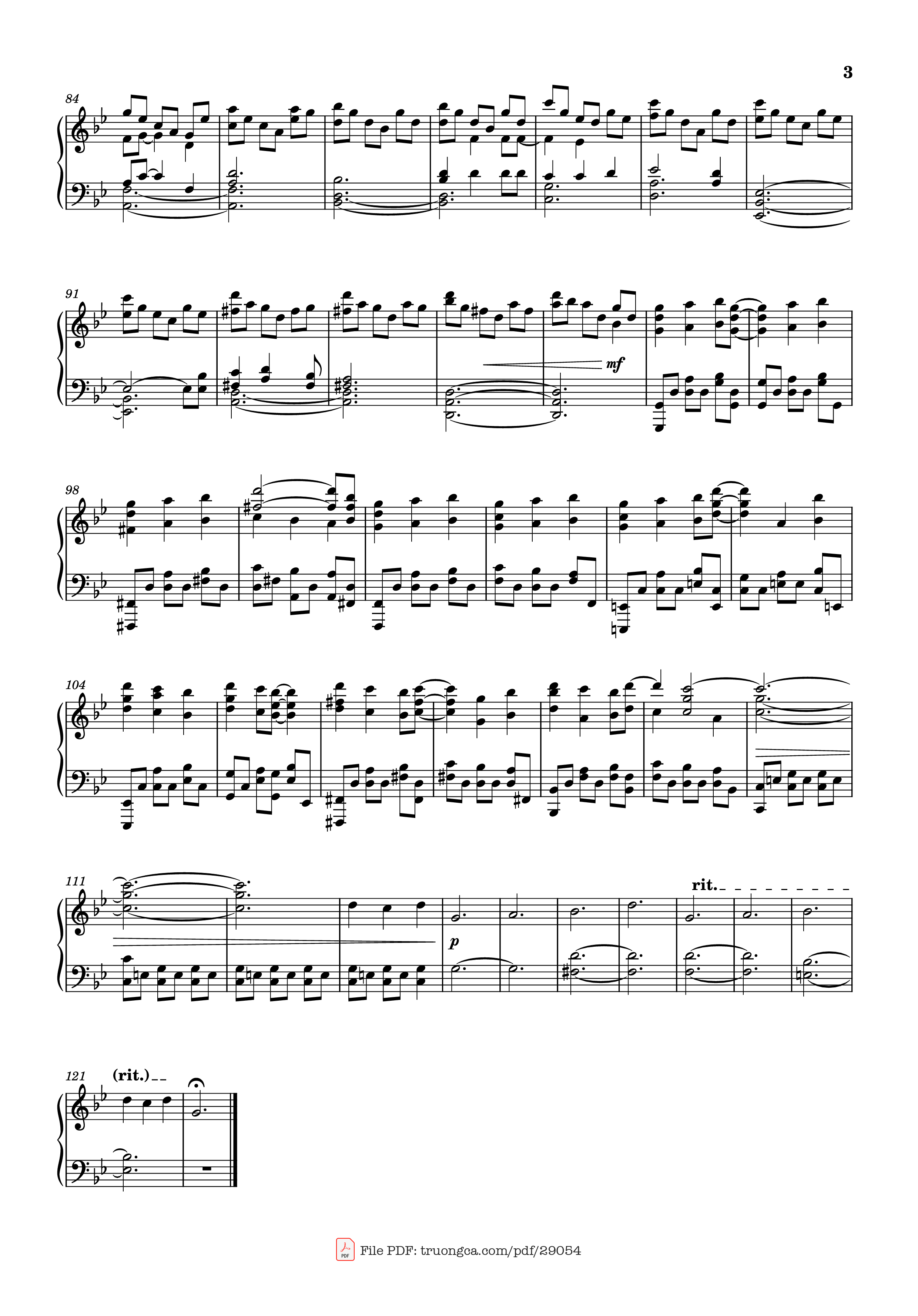 Page 3 of Sheet music PDF Piano Wasteland Piano - Artist: Royal & The Serpent