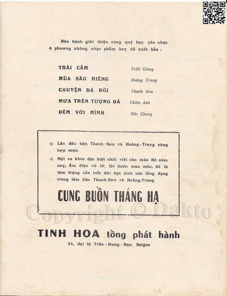 Page 4 of Sheet music PDF Khổ qua - Hoàng Trang
