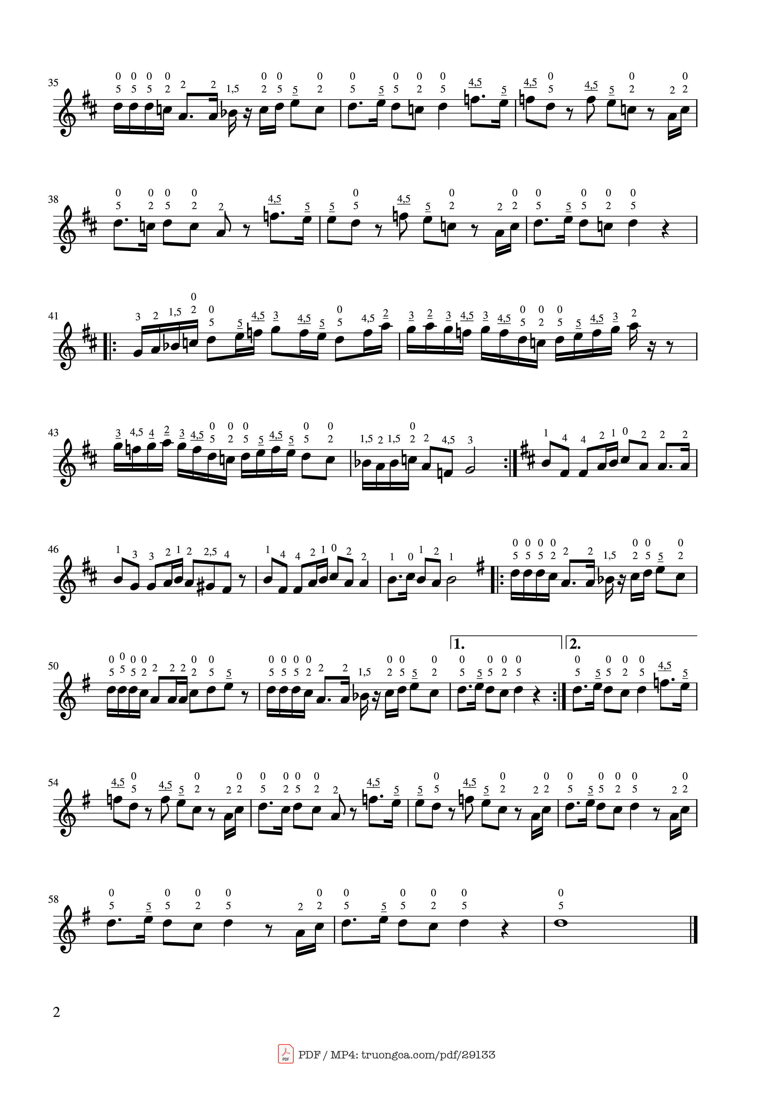 Page 2 of Sheet music PDF Tir na Nog - Celtic Woman