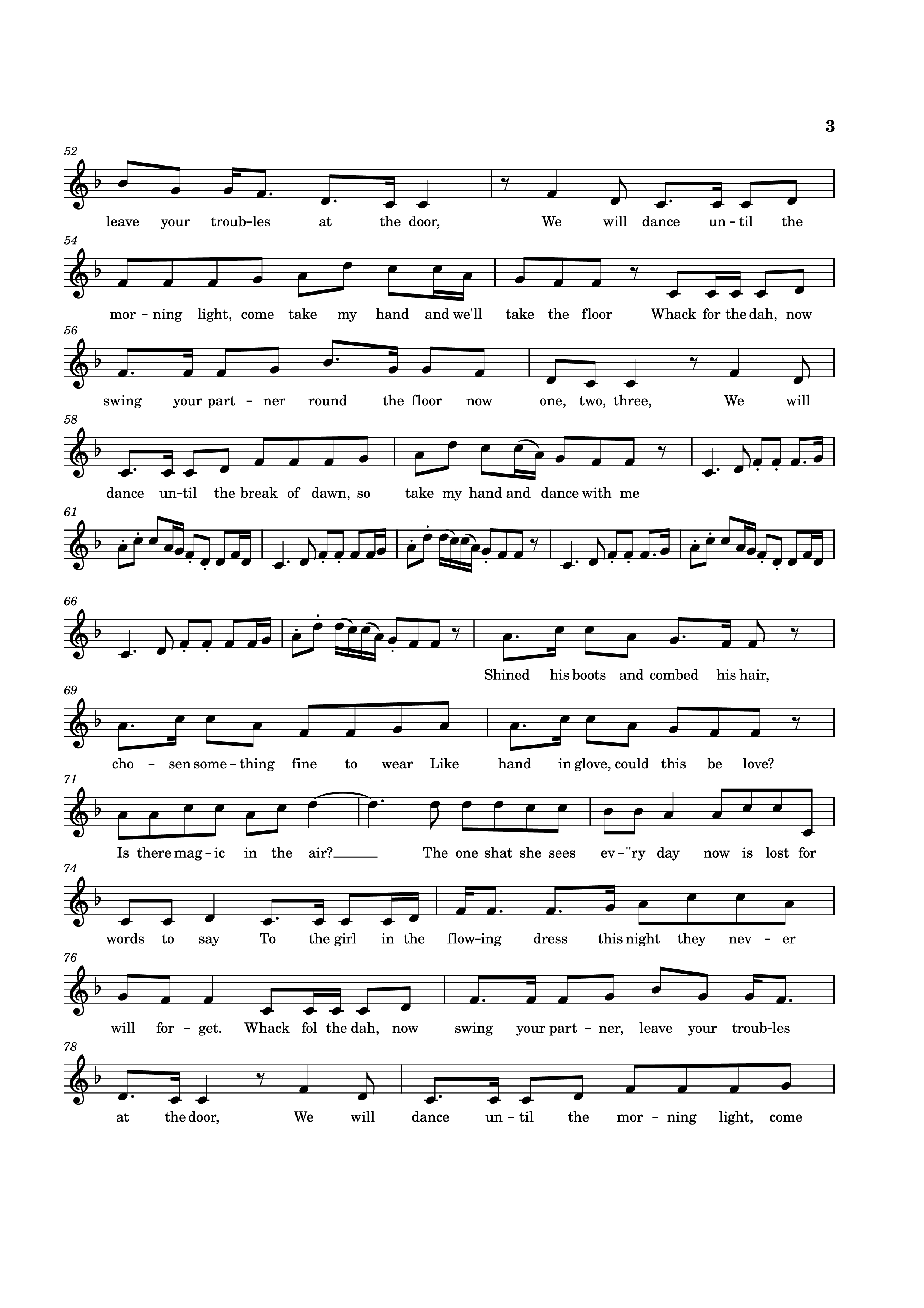 Page 3 of Sheet music PDF Piano Ballroom of Romance Piano - Celtic Woman