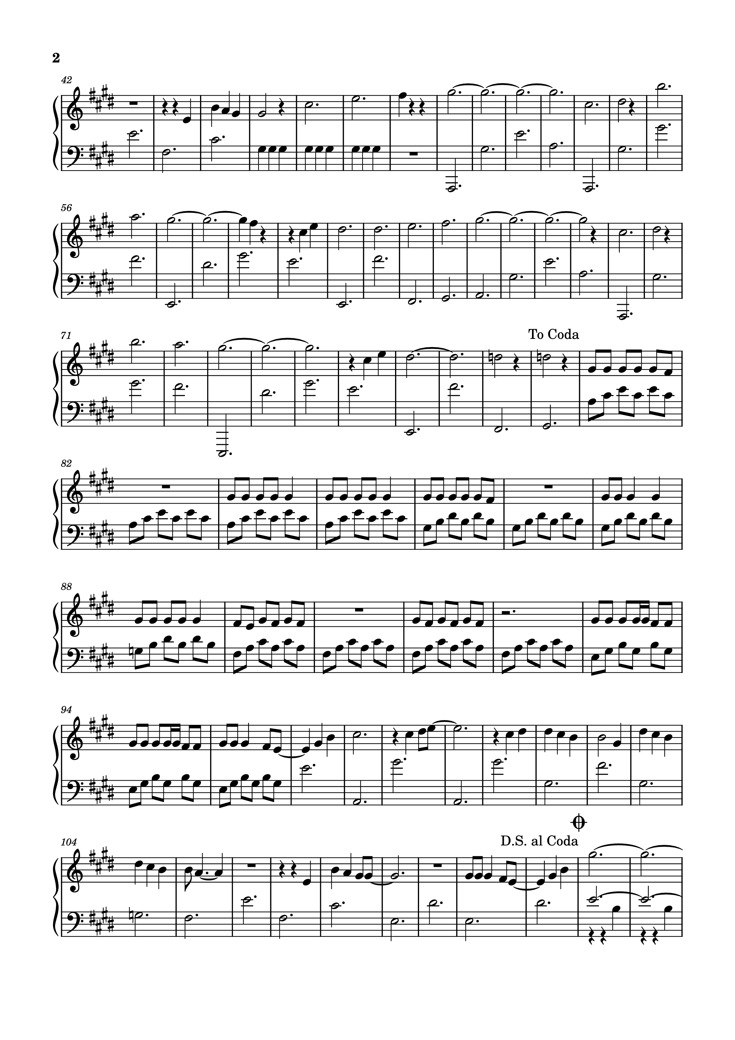 Page 2 of Sheet music PDF Piano Golden hour Piano - Wesley Steenbergen
