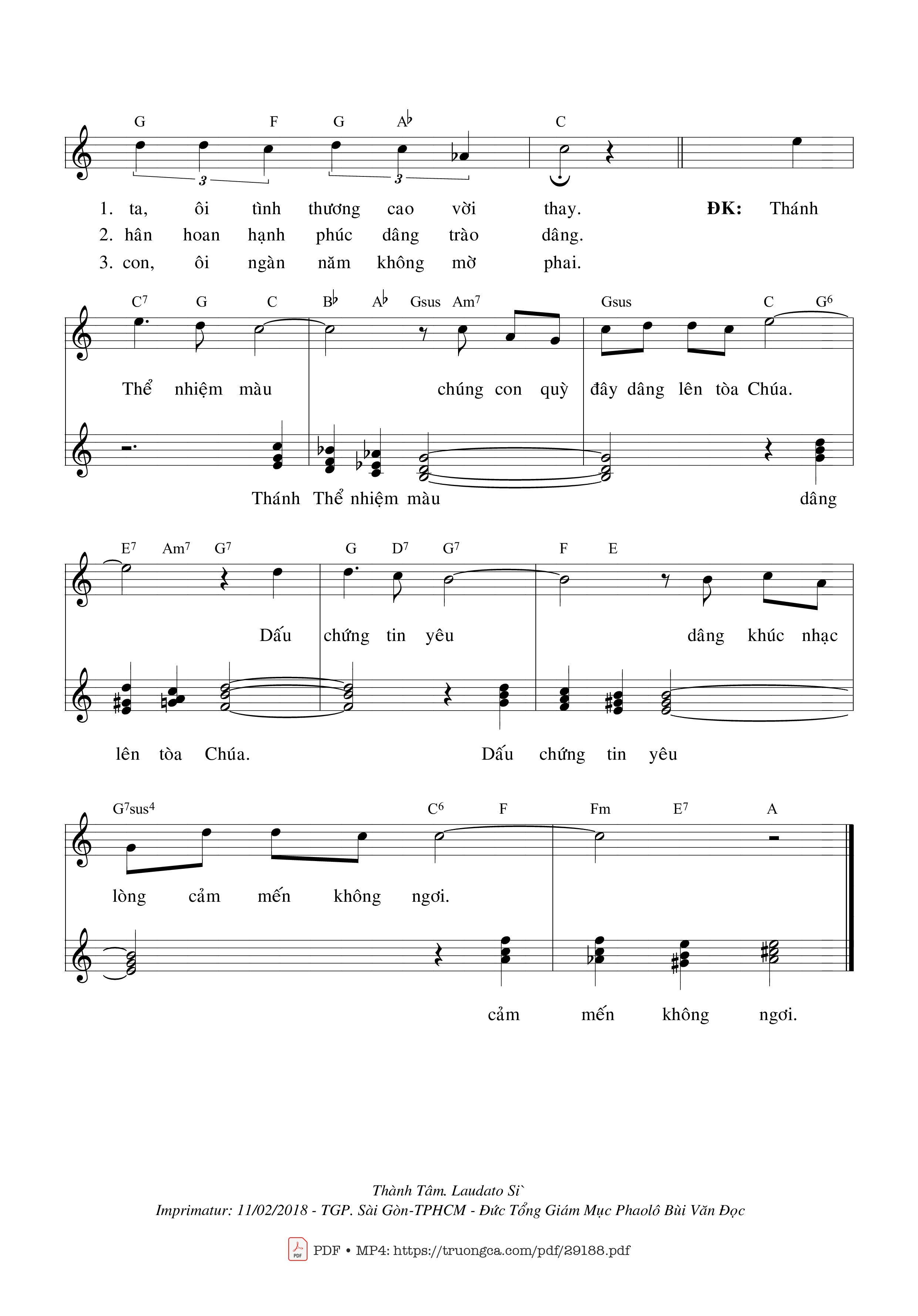 Bí Tích tình yêu Máu Thân Mình Chúa hiến thân chịu chết cho trần gian được ơn cứu rỗi, Trang 4