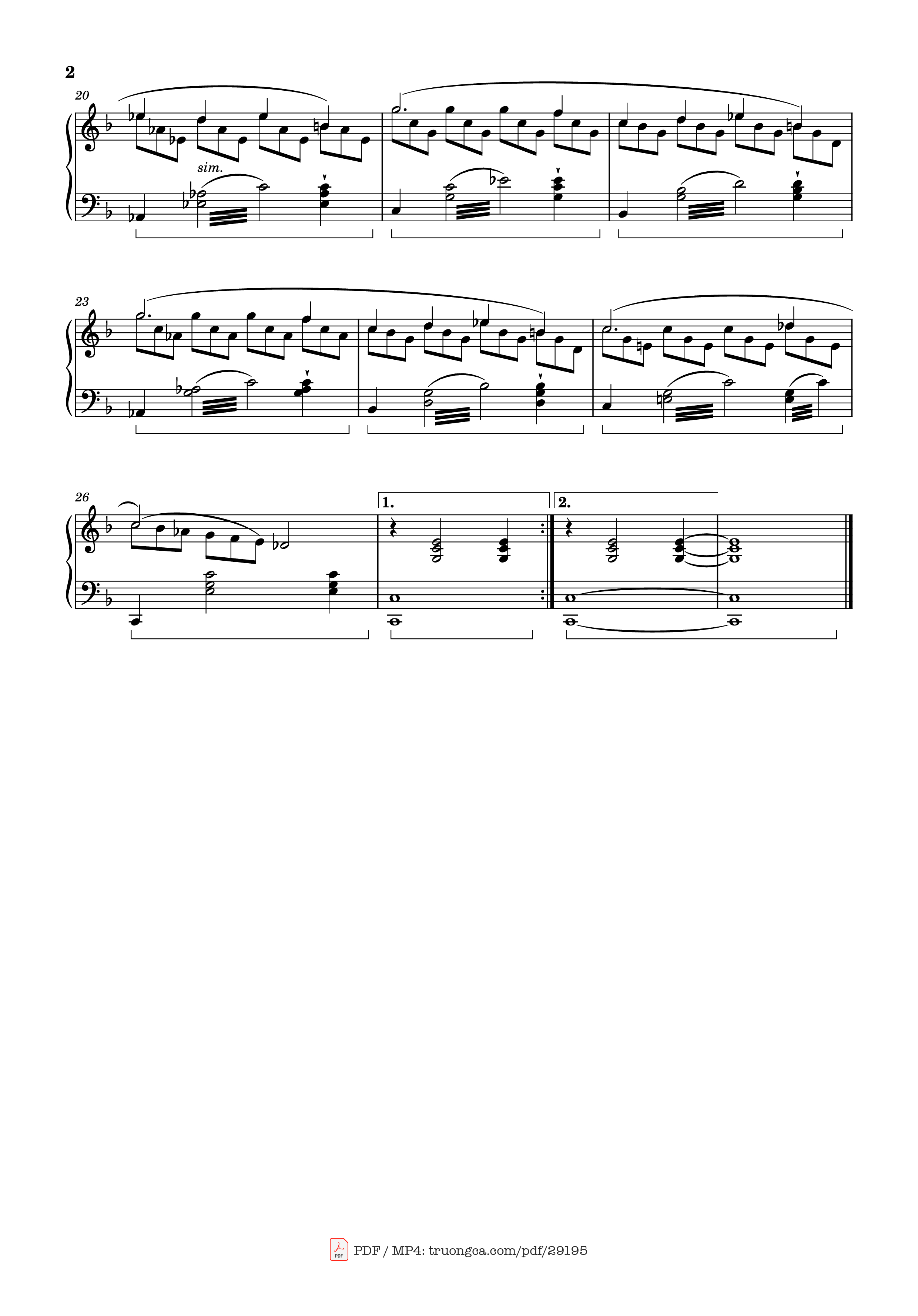 Page 2 of Sheet music PDF Piano The Grey Crow Piano - David Fenn
