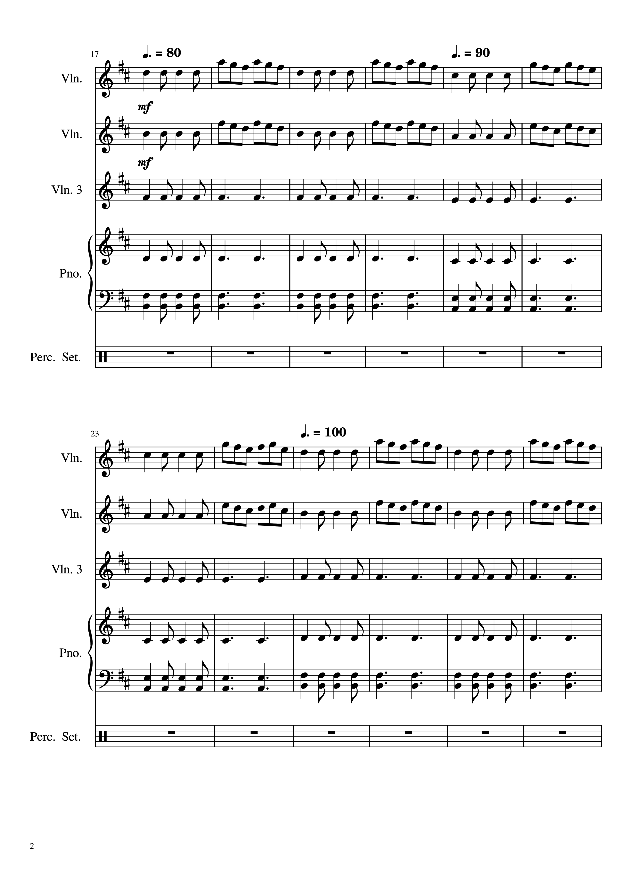 Page 2 of Sheet music PDF Piano FIESTA PAGANA Piano - Mago de Oz