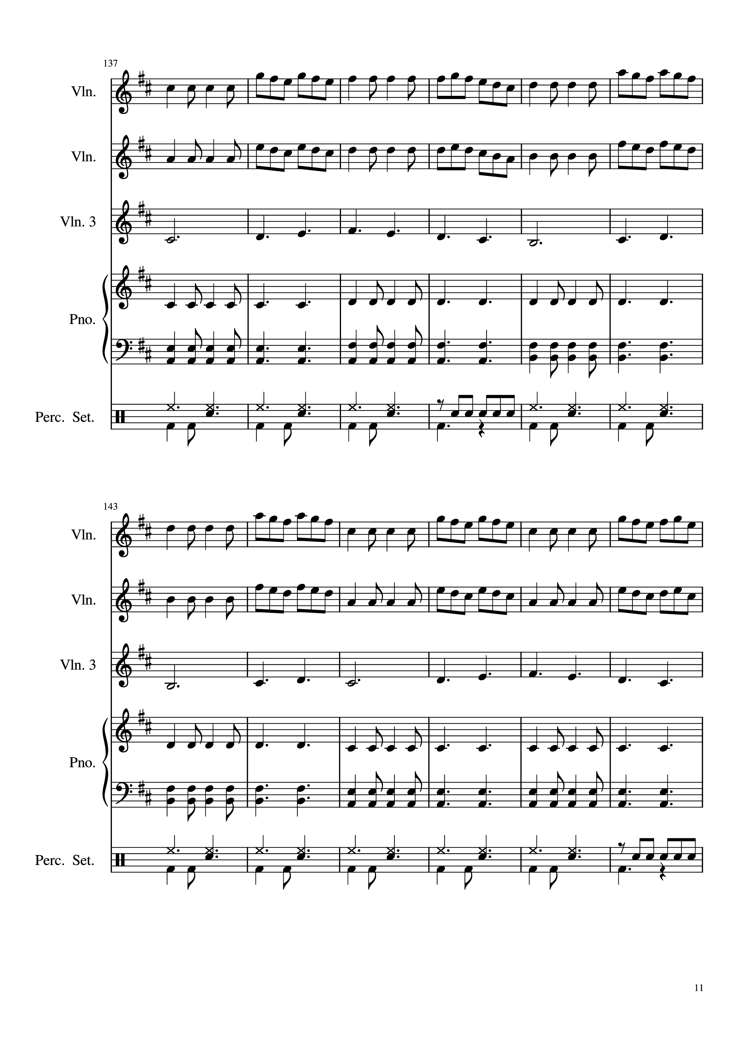 Page 11 of Sheet music PDF Piano FIESTA PAGANA Piano - Mago de Oz