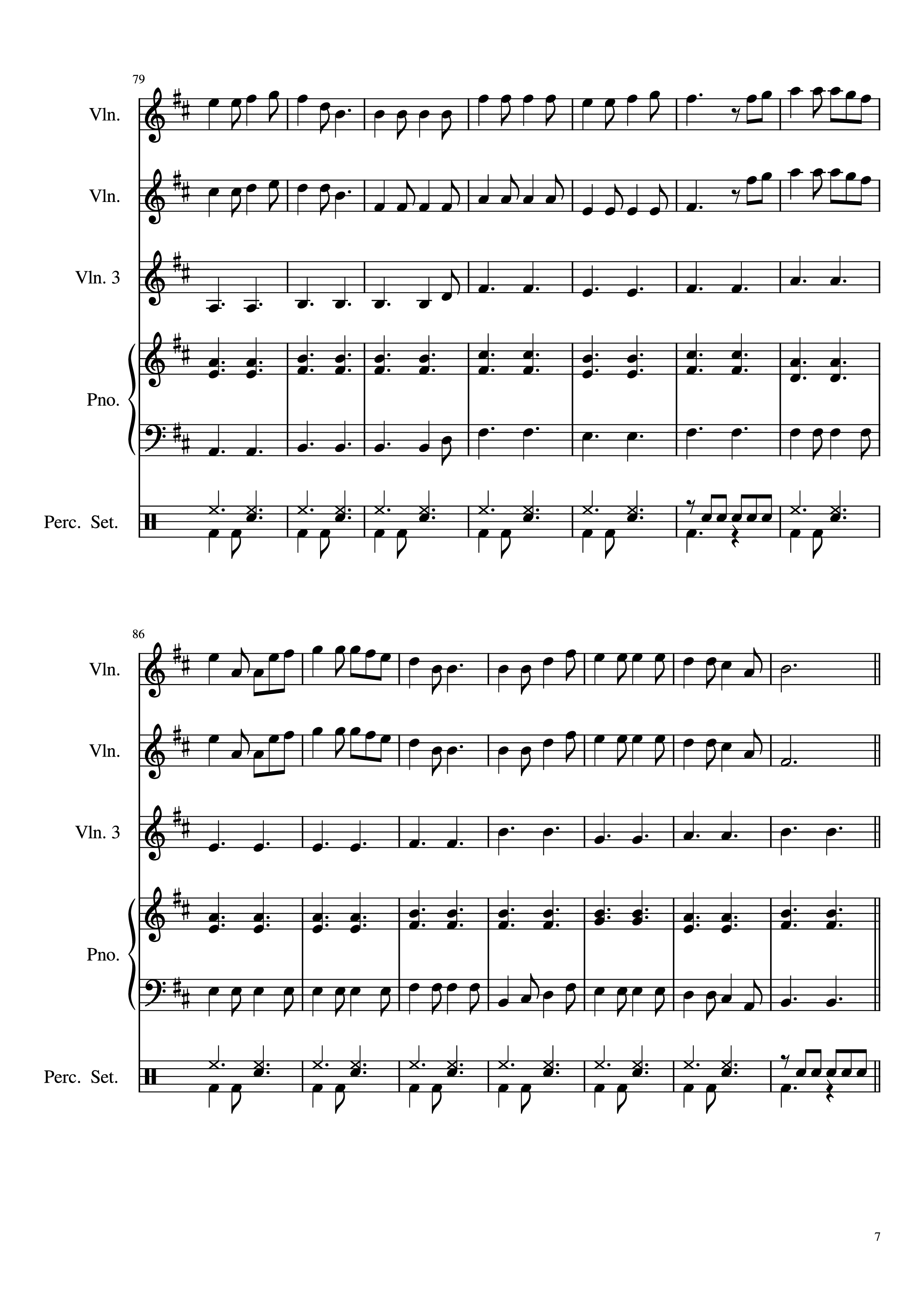 Page 7 of Sheet music PDF Piano FIESTA PAGANA Piano - Mago de Oz