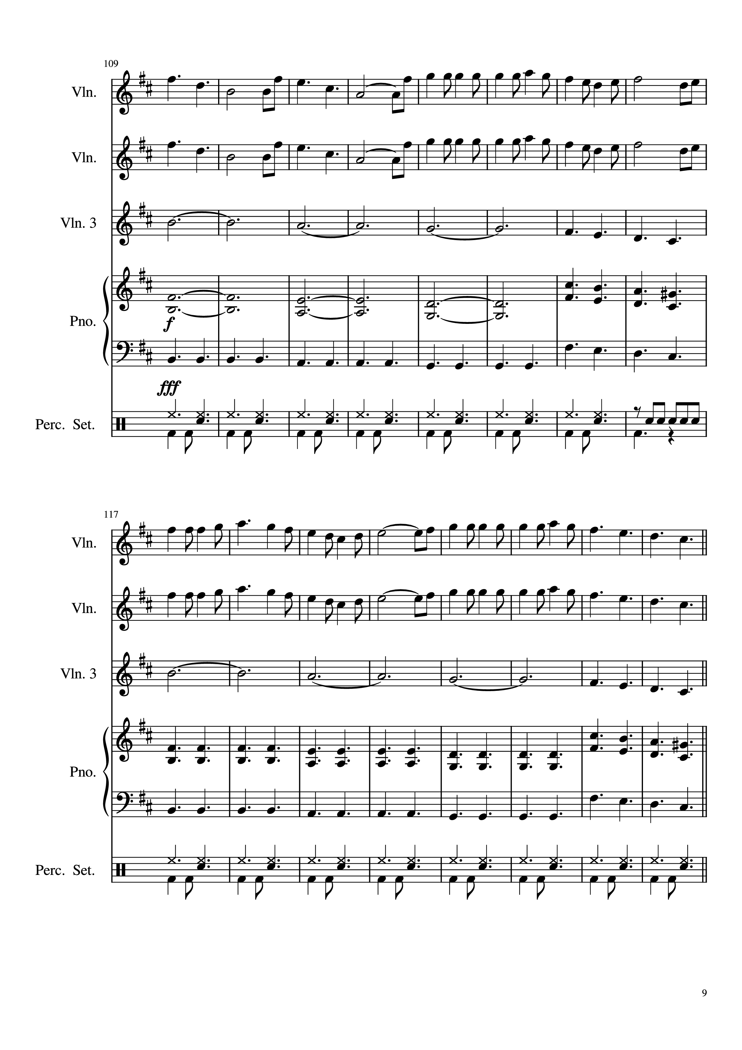 Page 9 of Sheet music PDF Piano FIESTA PAGANA Piano - Mago de Oz