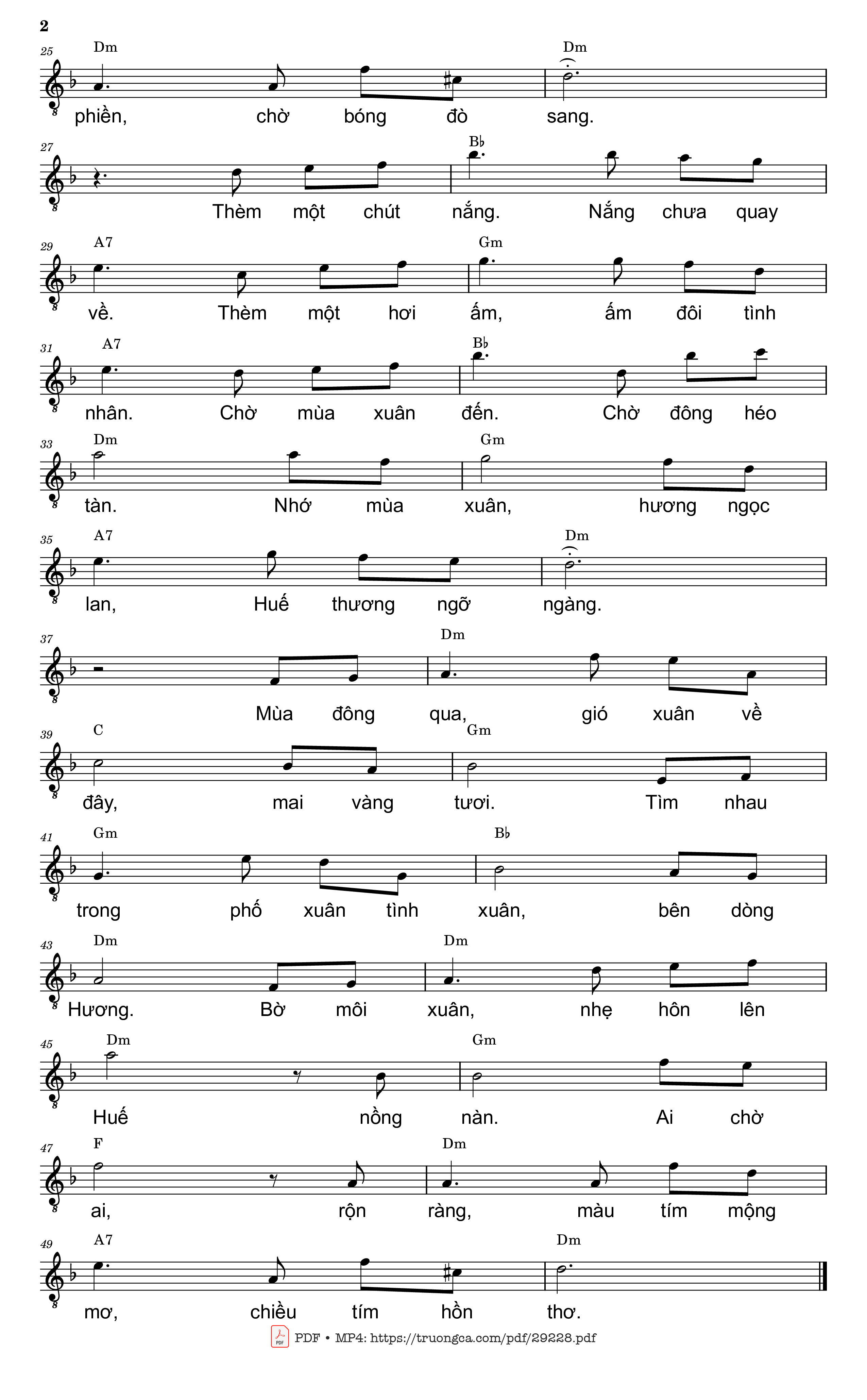 Từng hạt mưa rớt cuối mùa đông mưa triền miên, Trang 2