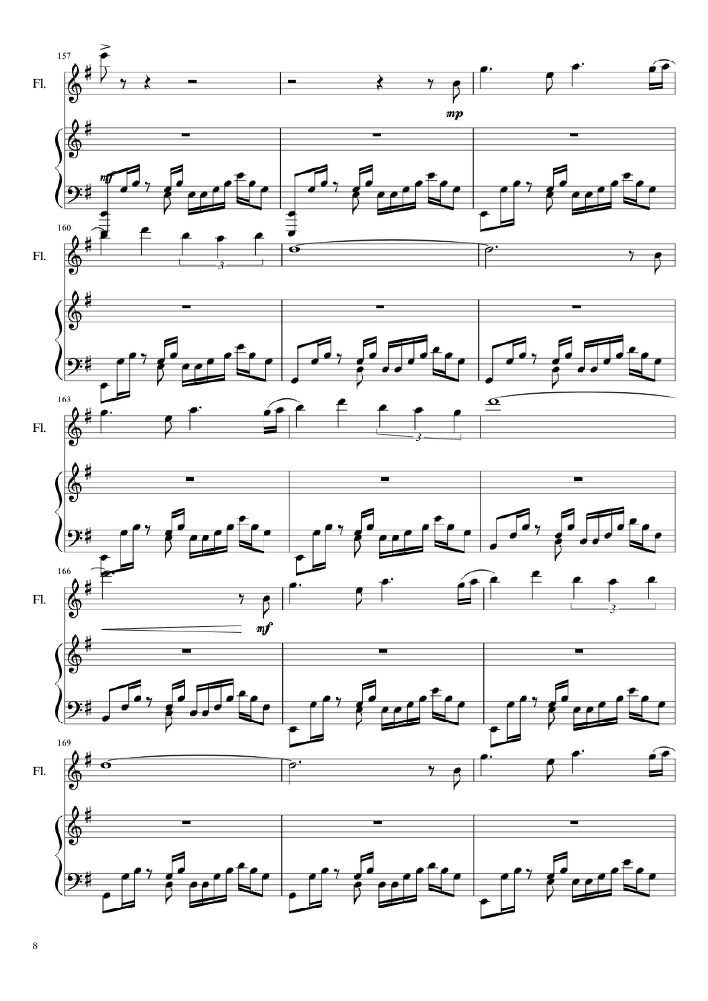 Page 8 of Sheet music PDF Piano Zelda Medley Piano - Undefined