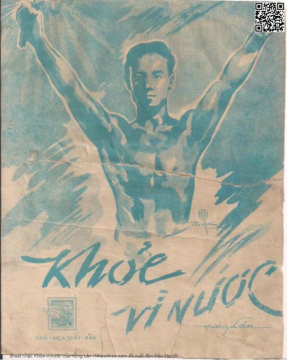 Page 1 of Sheet music PDF Khỏe vì nước - Hùng Lân