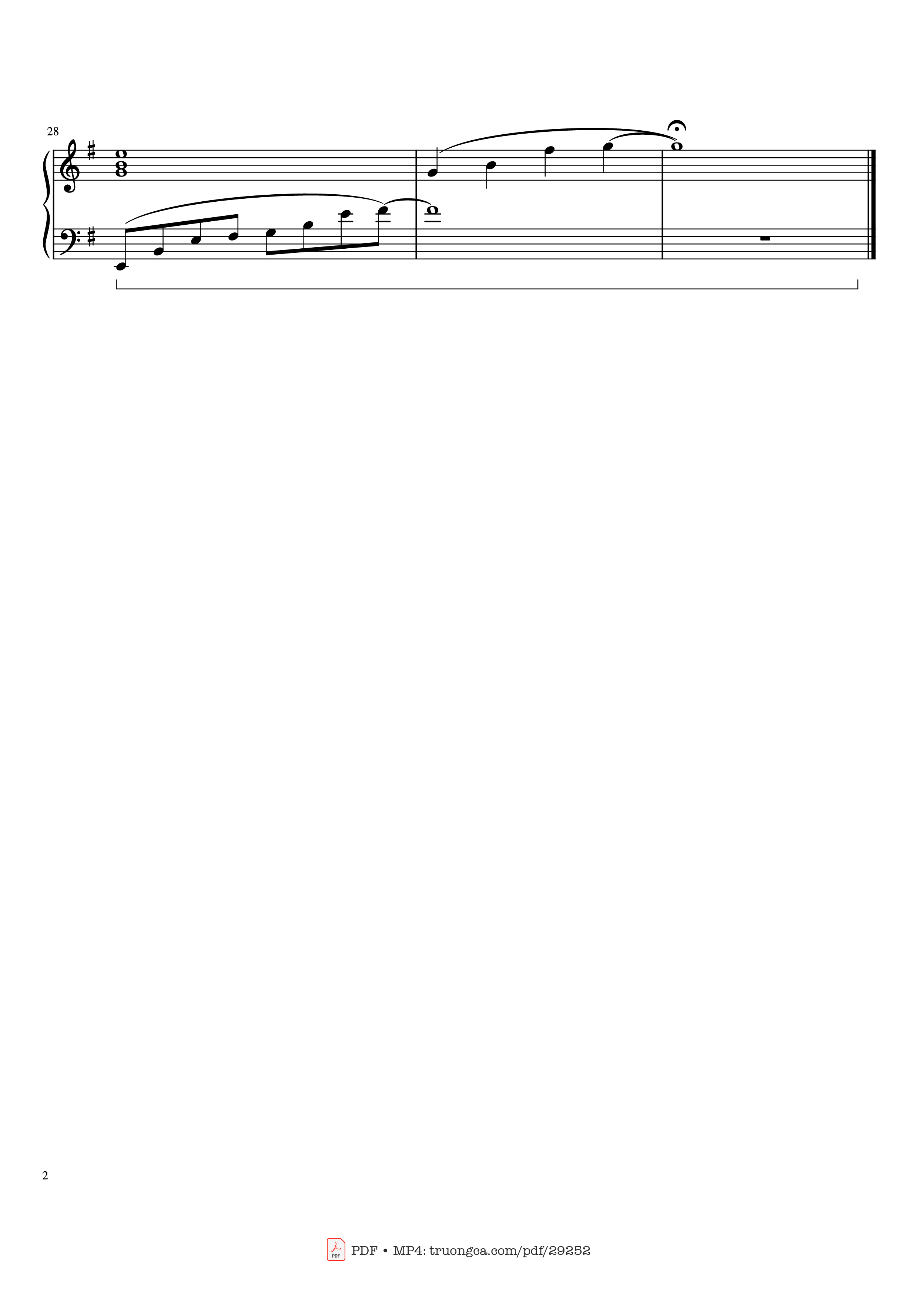 Page 2 of Sheet music PDF Piano Remember Sadness Piano - Saint Seiya
