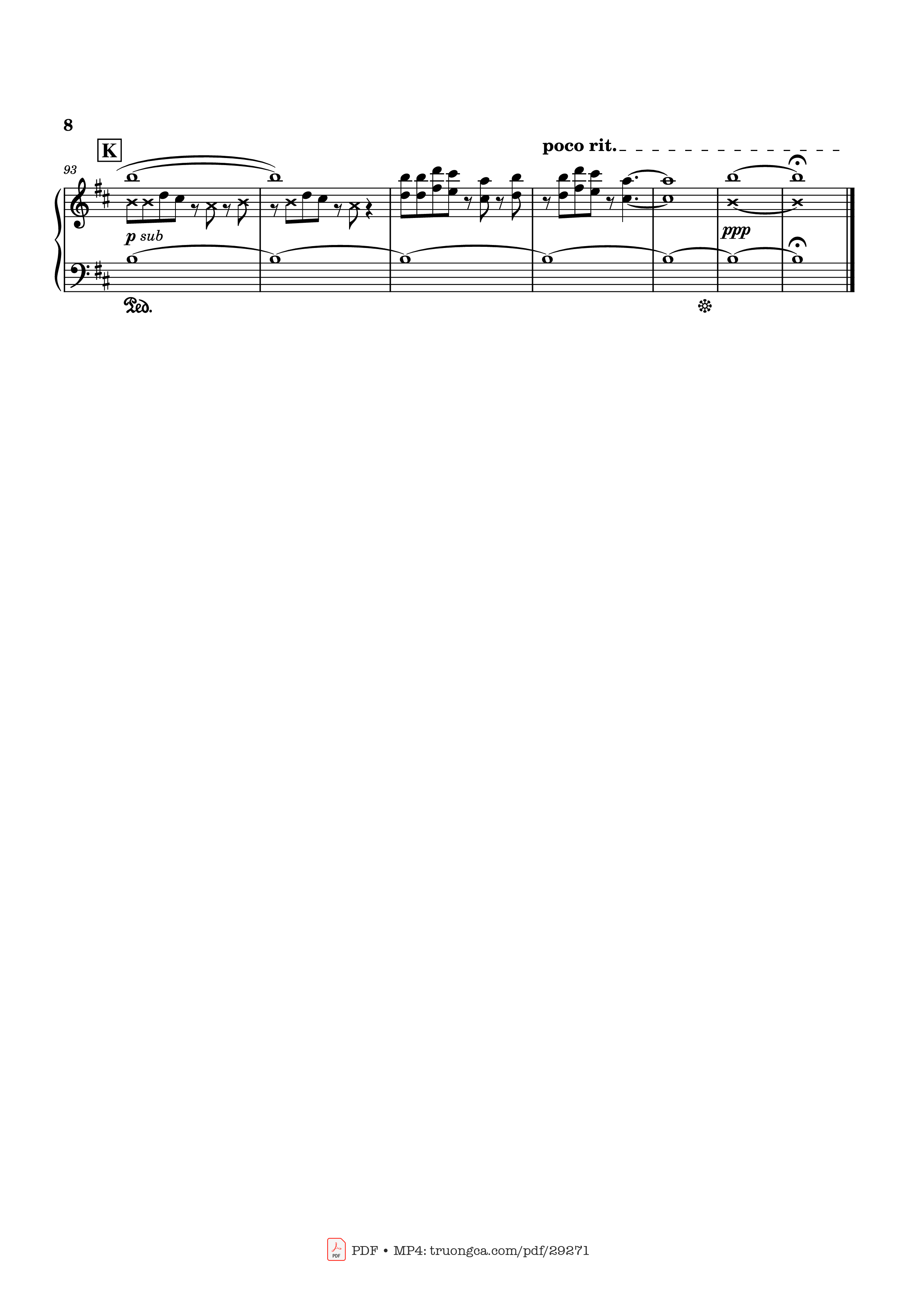 Page 8 of Sheet music PDF Piano To You, 2000... or...20000 Years From Now Piano - Original music by Linked Horizon