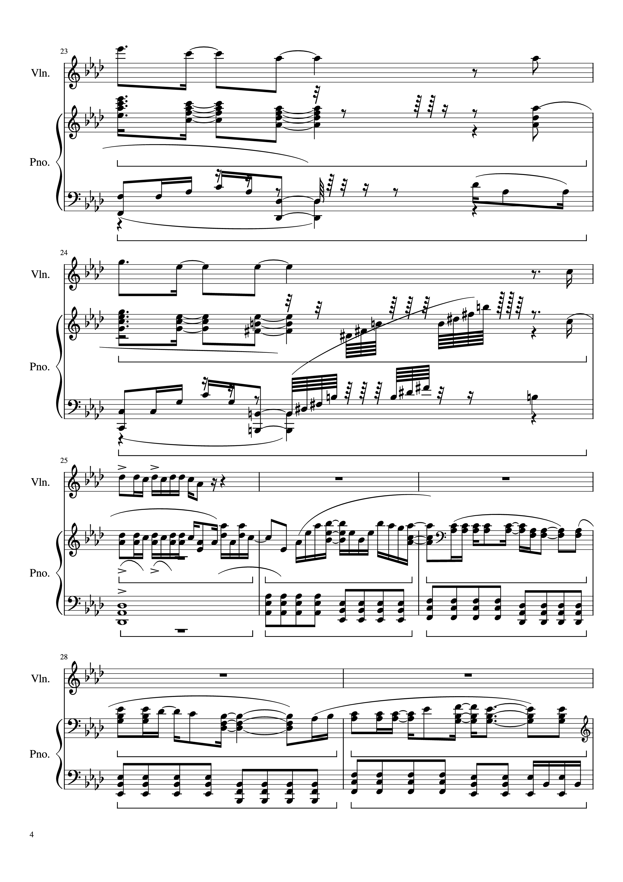 Page 4 of Sheet music PDF Piano Let It Go (Disney