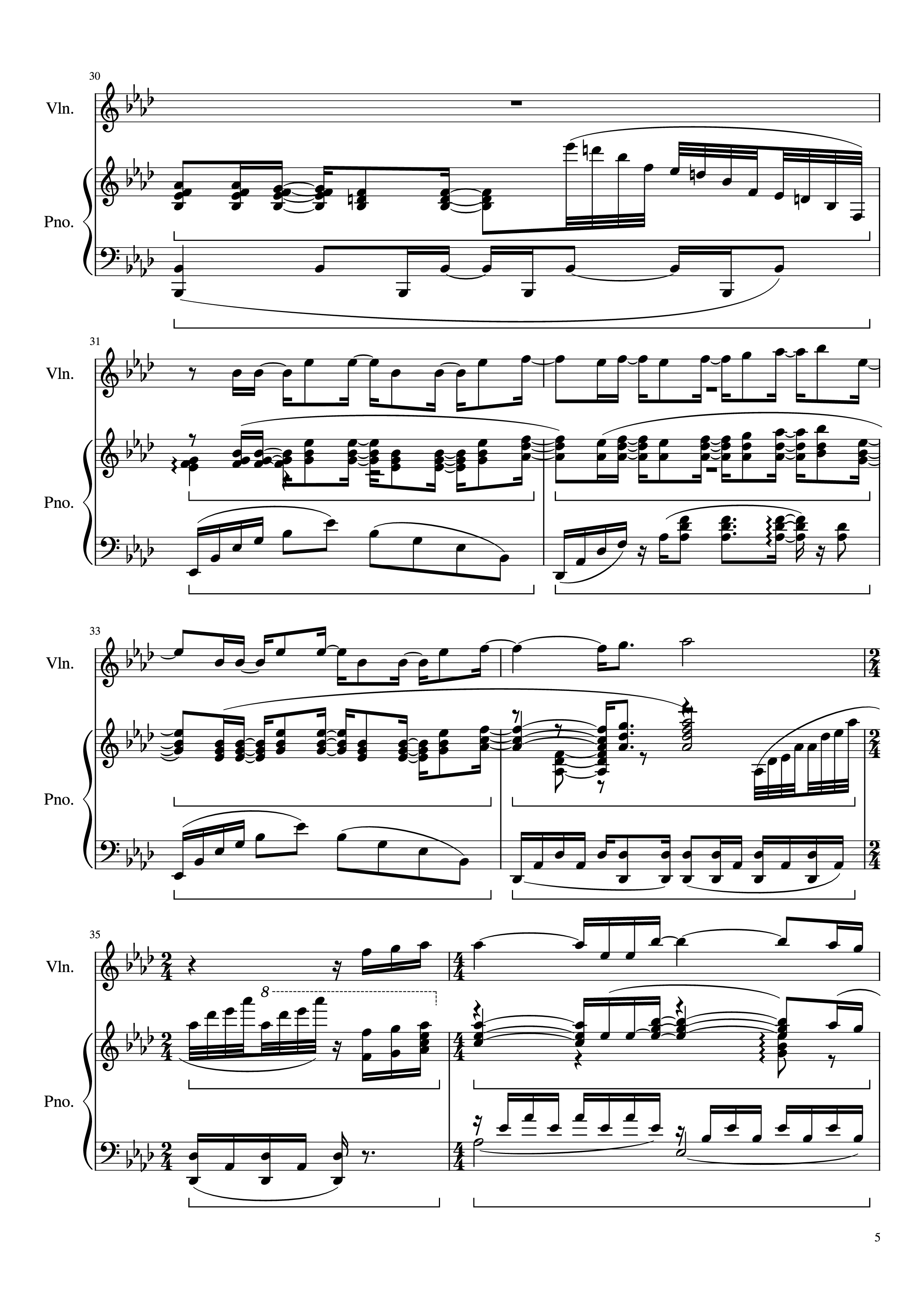 Page 5 of Sheet music PDF Piano Let It Go (Disney