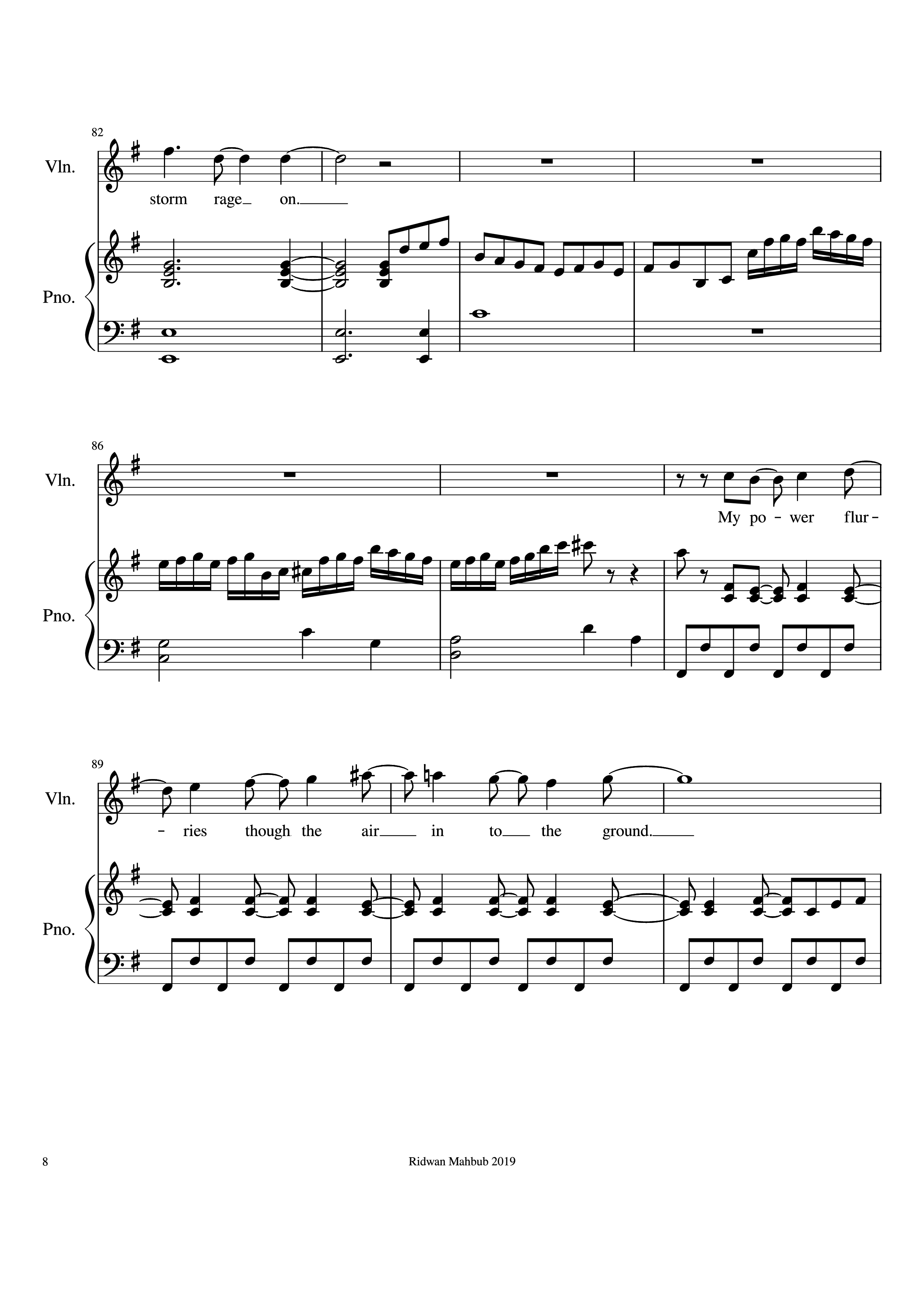 Page 8 of Sheet music PDF Piano Let It Go Piano - Bobby Lopez