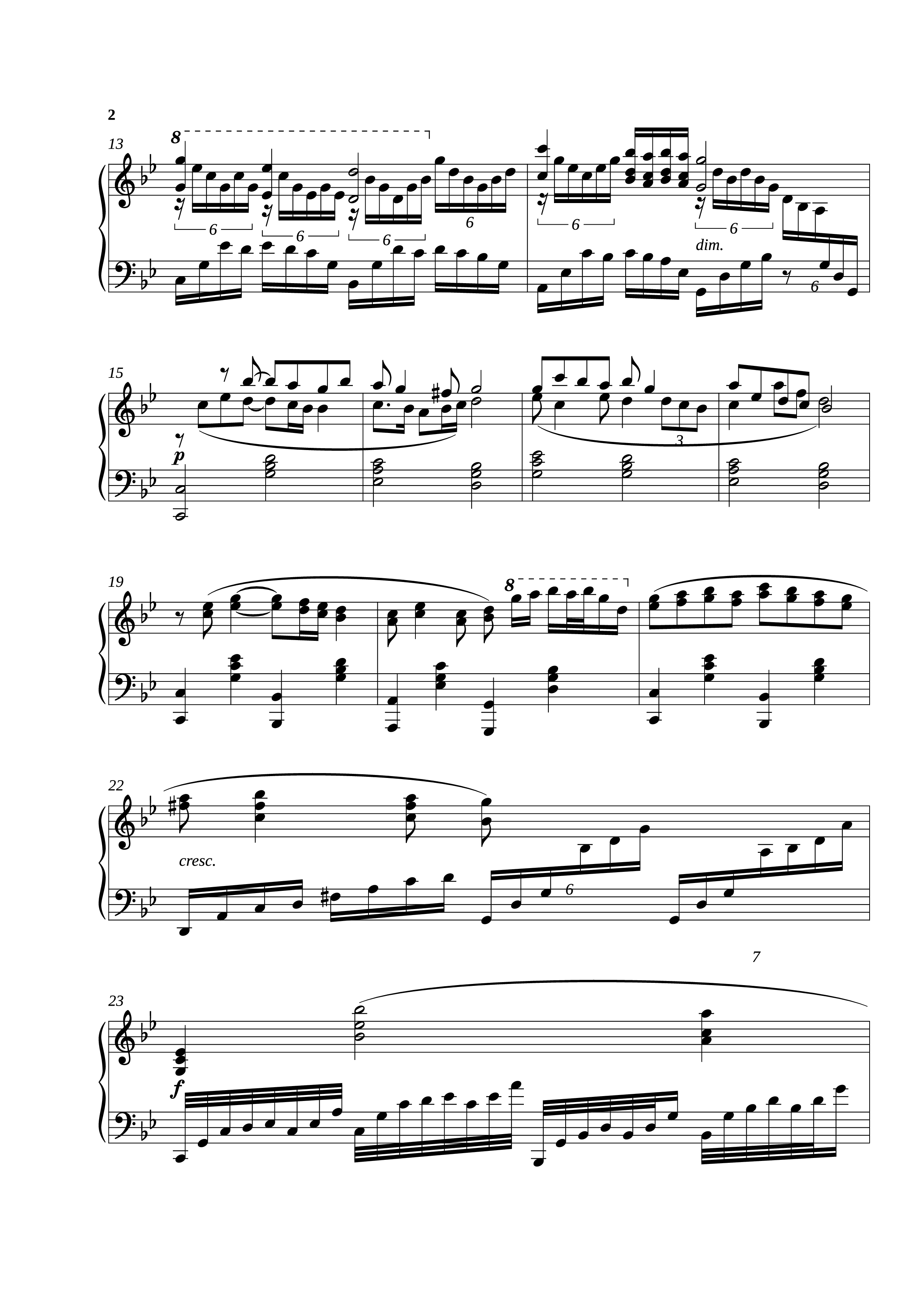 Page 2 of Sheet music PDF World Map - Déchire la Toile - Lorien Testard