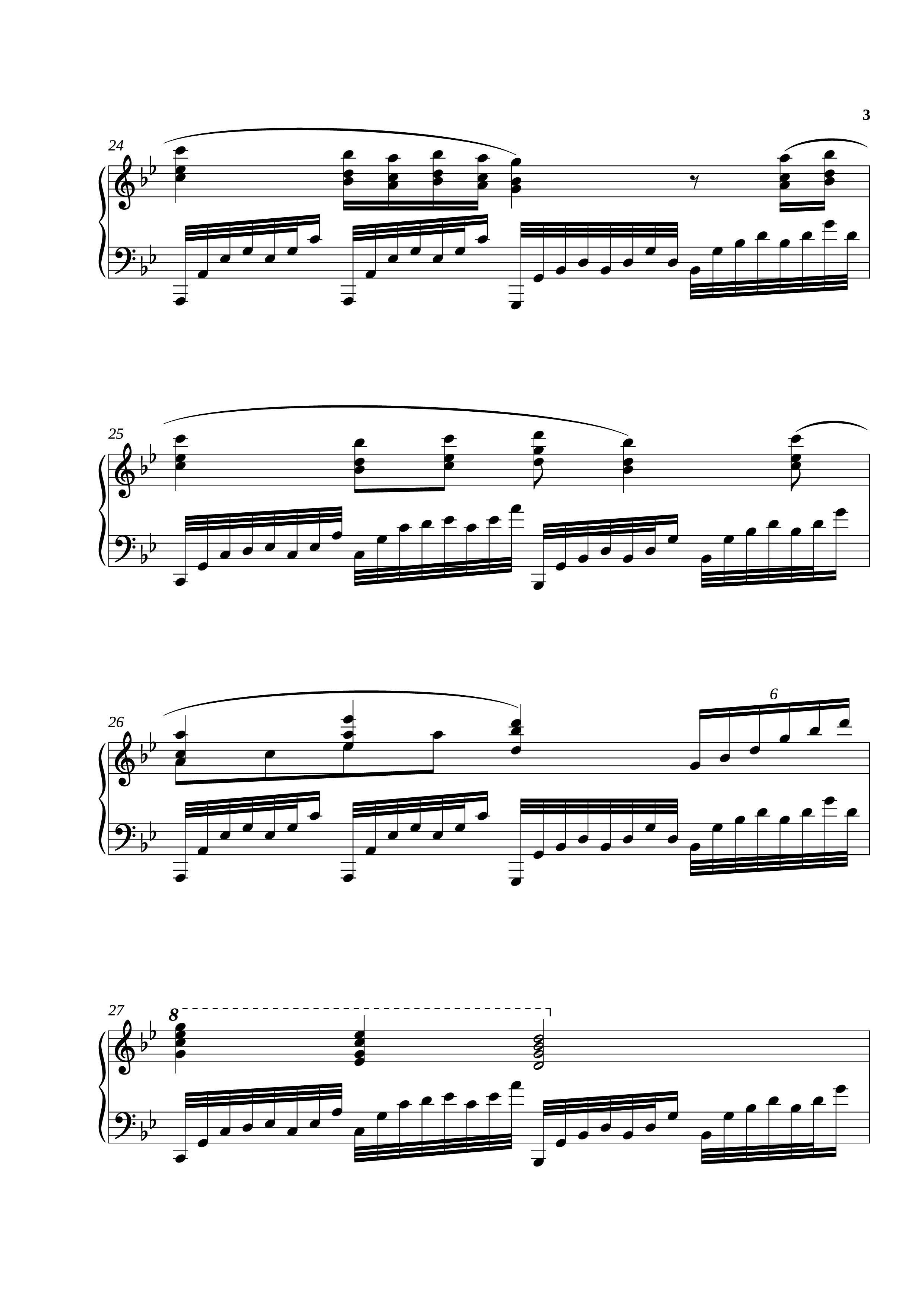 Page 3 of Sheet music PDF World Map - Déchire la Toile - Lorien Testard