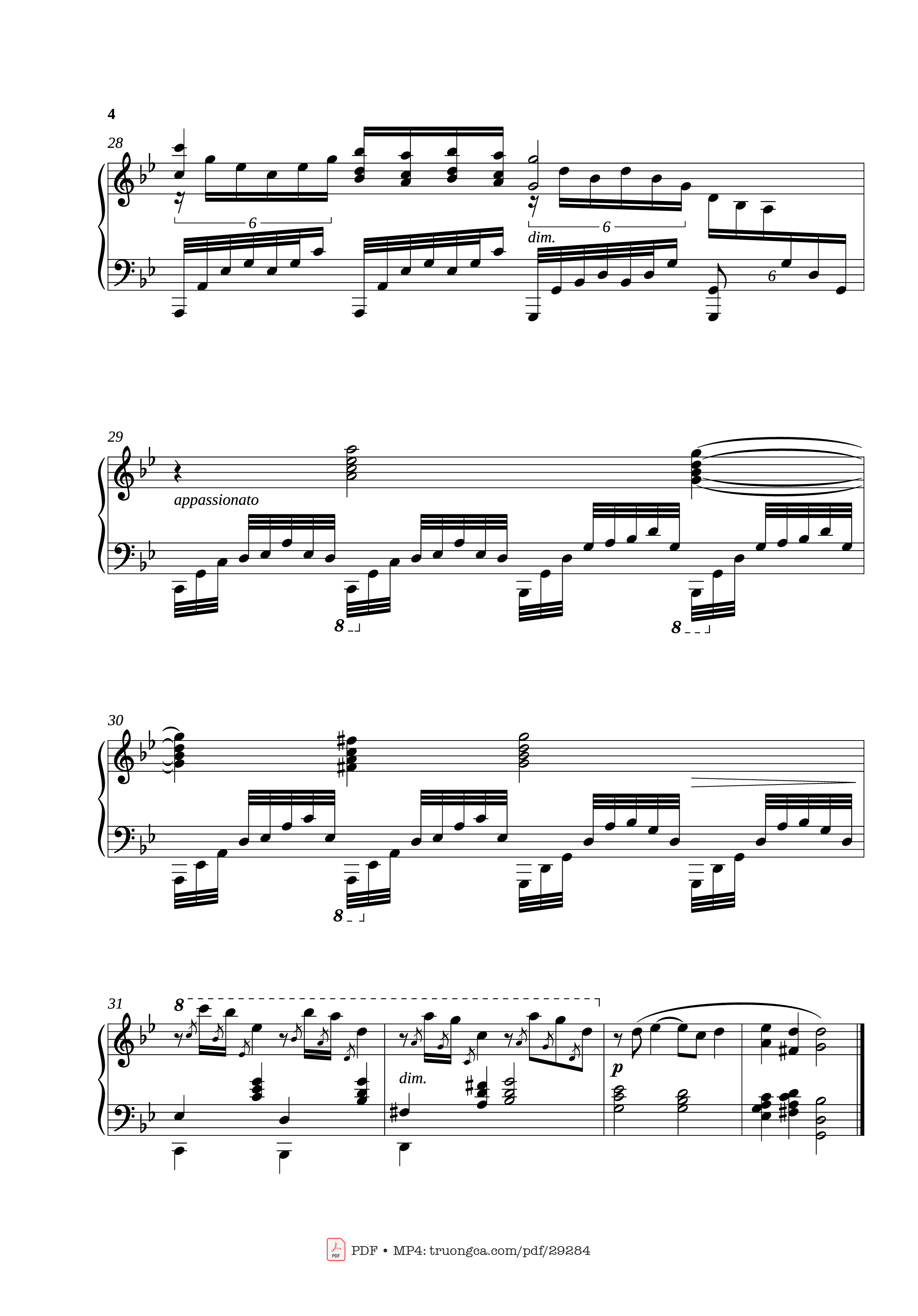 Page 4 of Sheet music PDF World Map - Déchire la Toile - Lorien Testard