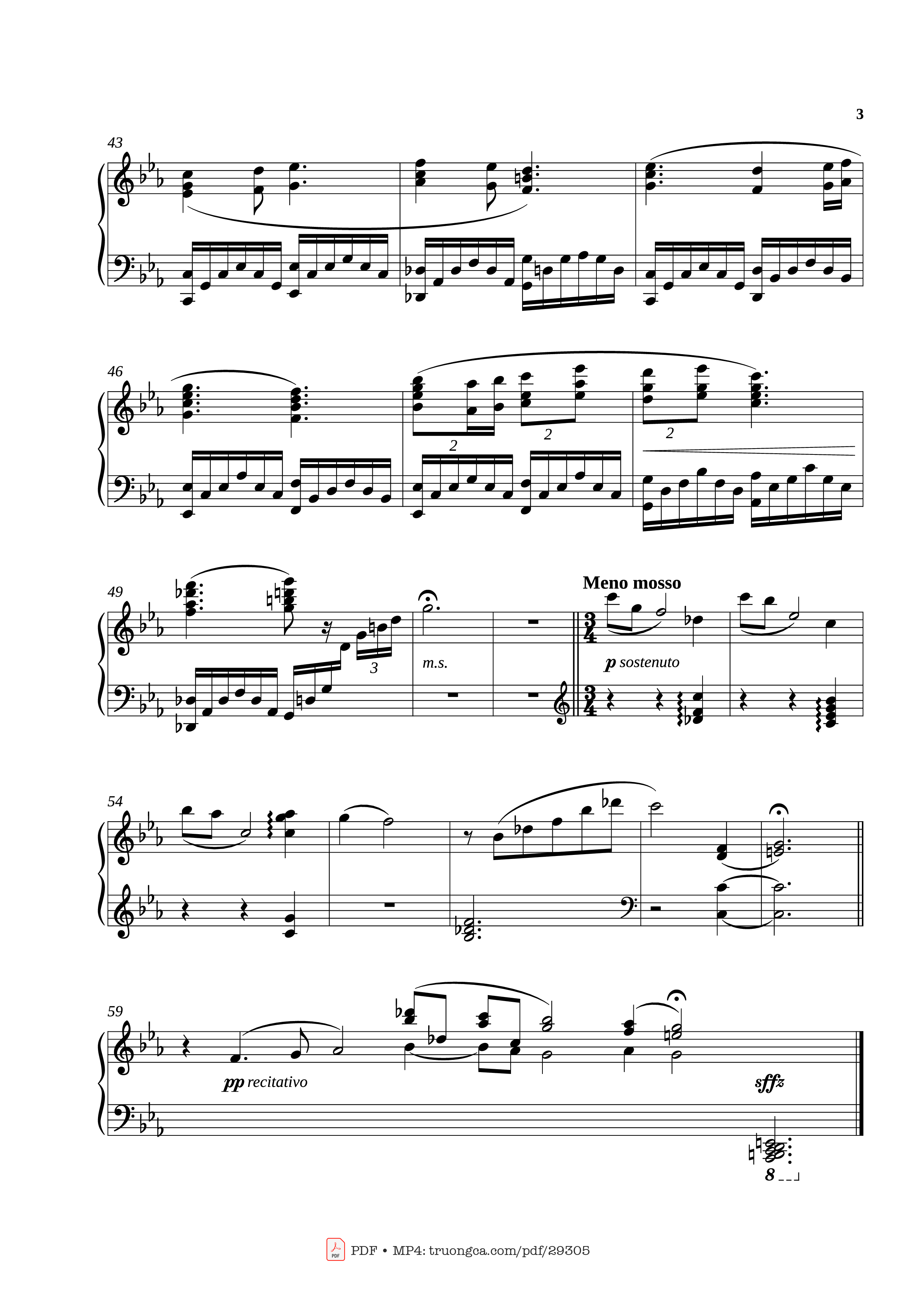 Page 3 of Sheet music PDF Renoir - Lorien Testard