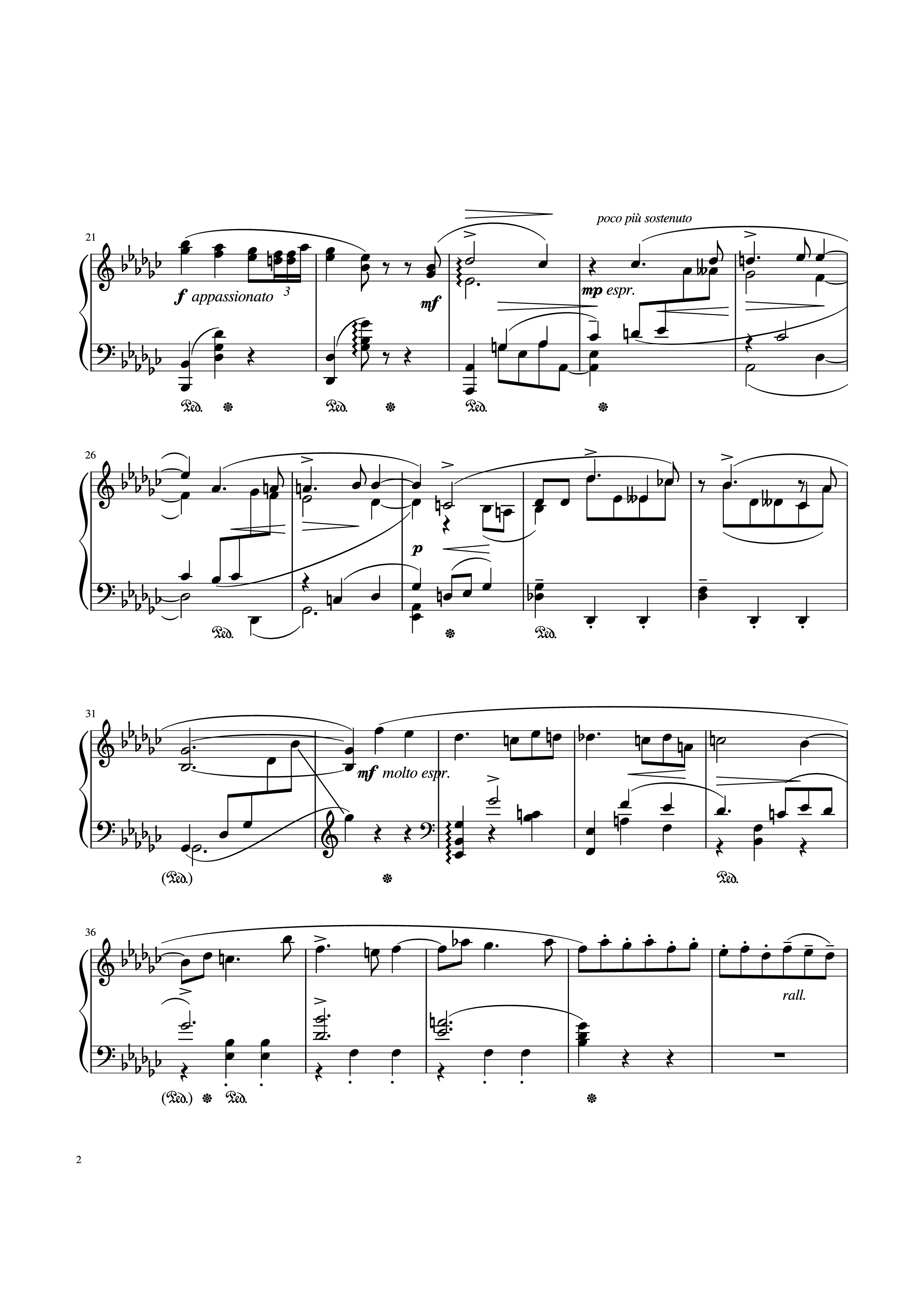 Page 2 of Sheet music PDF Old Vienna Piano - Leopold Godowsky
