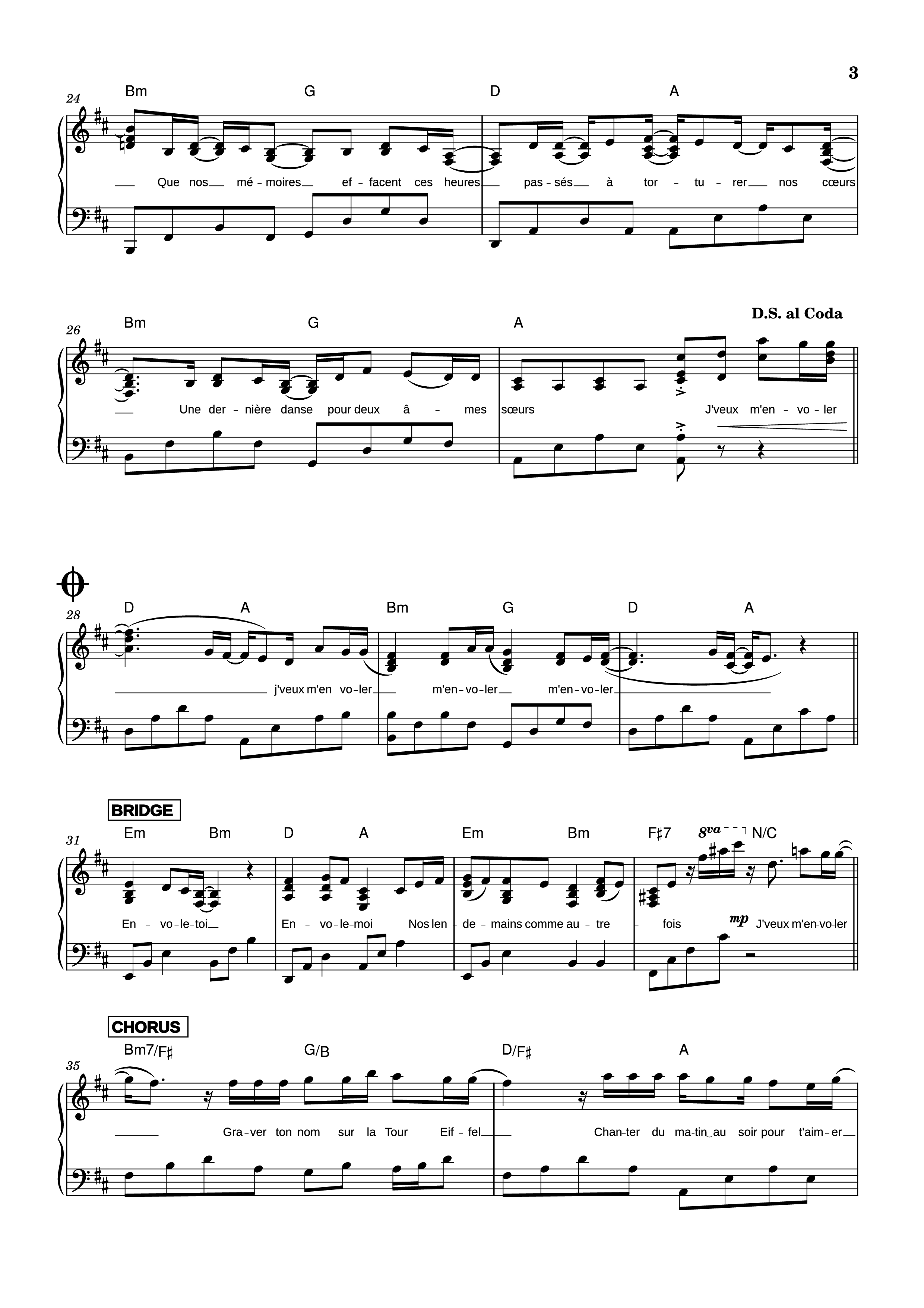 Page 3 of Sheet music PDF Piano M