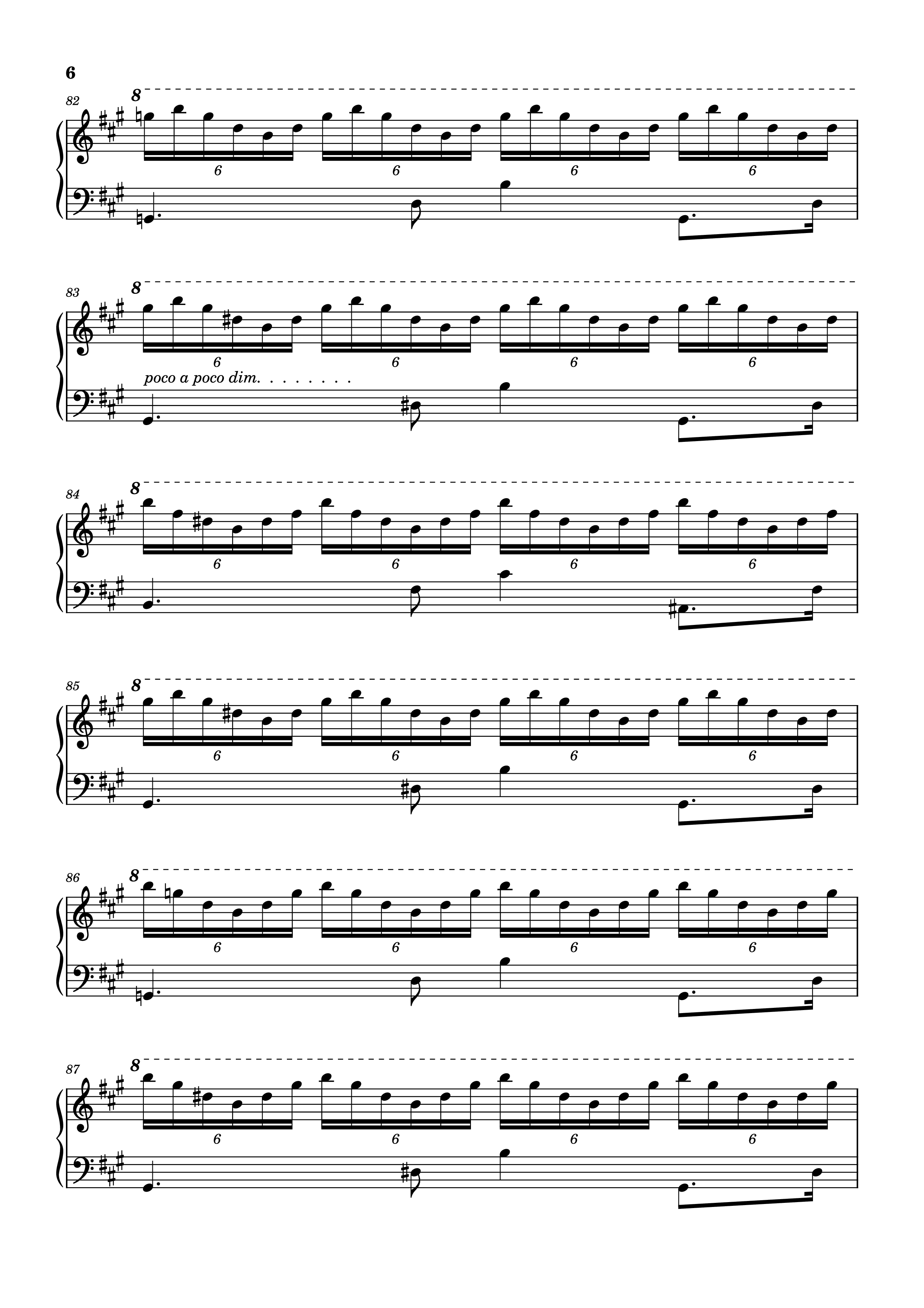 Page 6 of Sheet music PDF Piano Lady Grinning Soul Piano - Words & Music by David Bowie