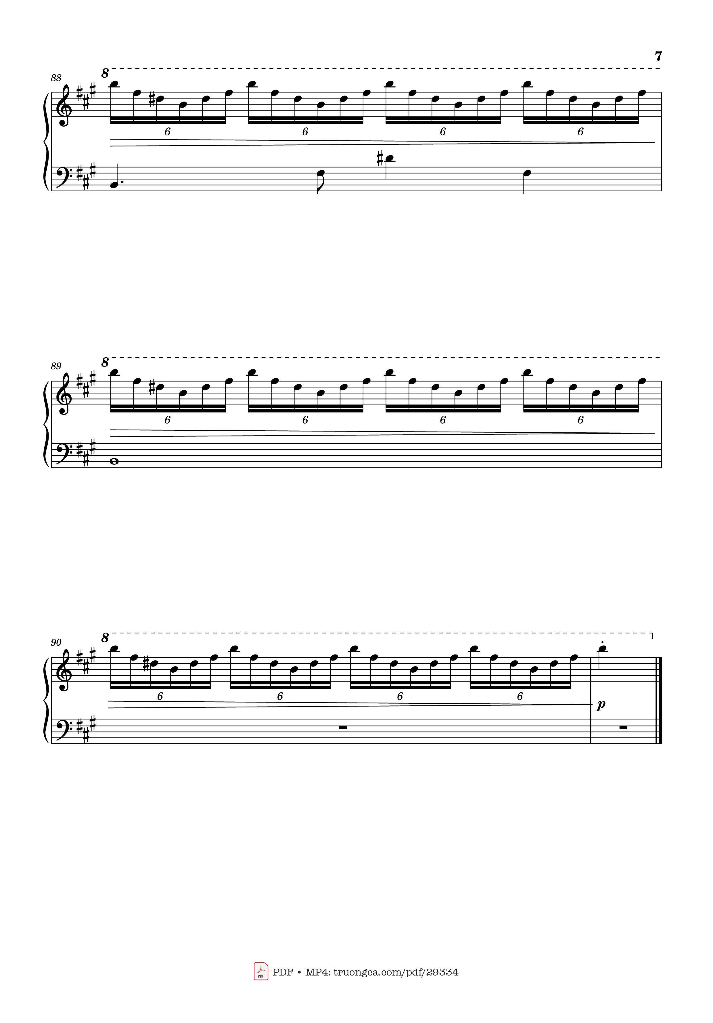 Page 7 of Sheet music PDF Piano Lady Grinning Soul Piano - Words & Music by David Bowie