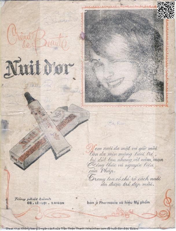 Page 4 of Sheet music PDF Không bao giờ ngăn cách - Trần Thiện Thanh