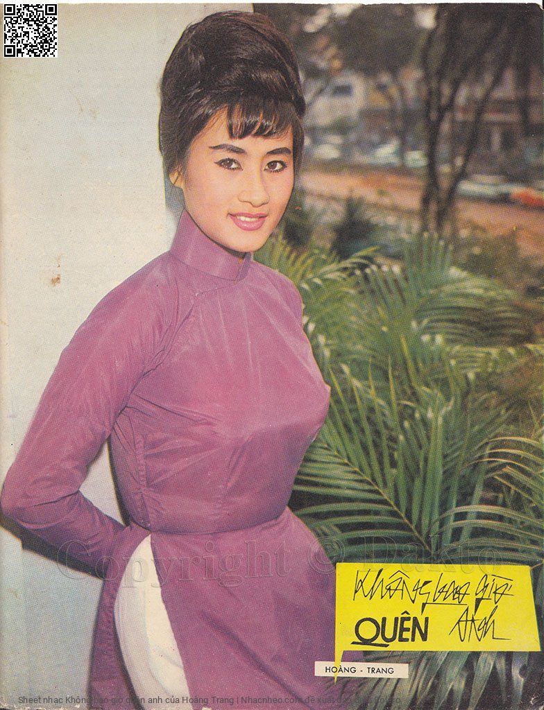 Sheet PDF of Không bao giờ quên anh