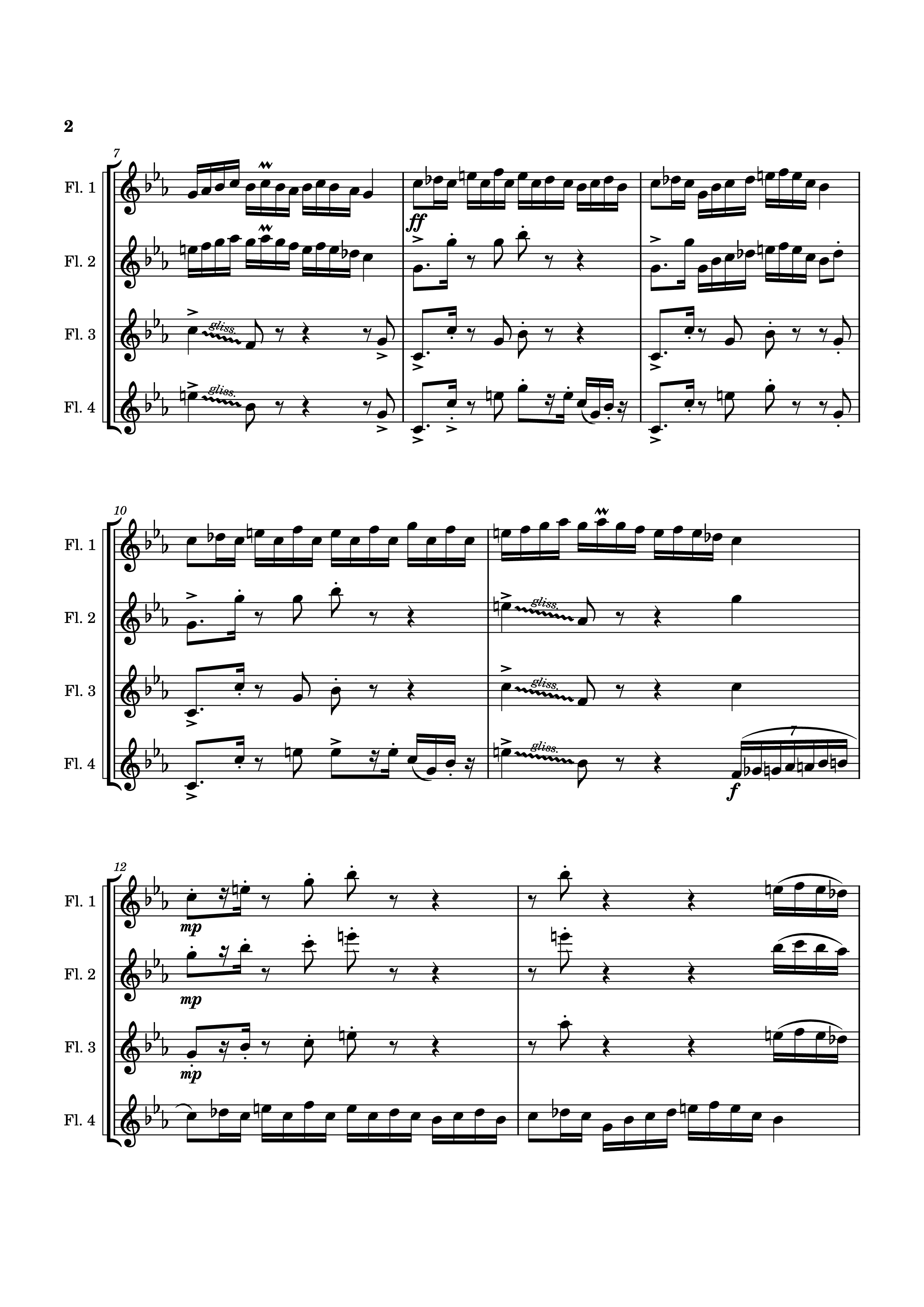 Page 2 of Sheet music PDF SCREWBOT FACTORY 2 - Arr. Alex Sun