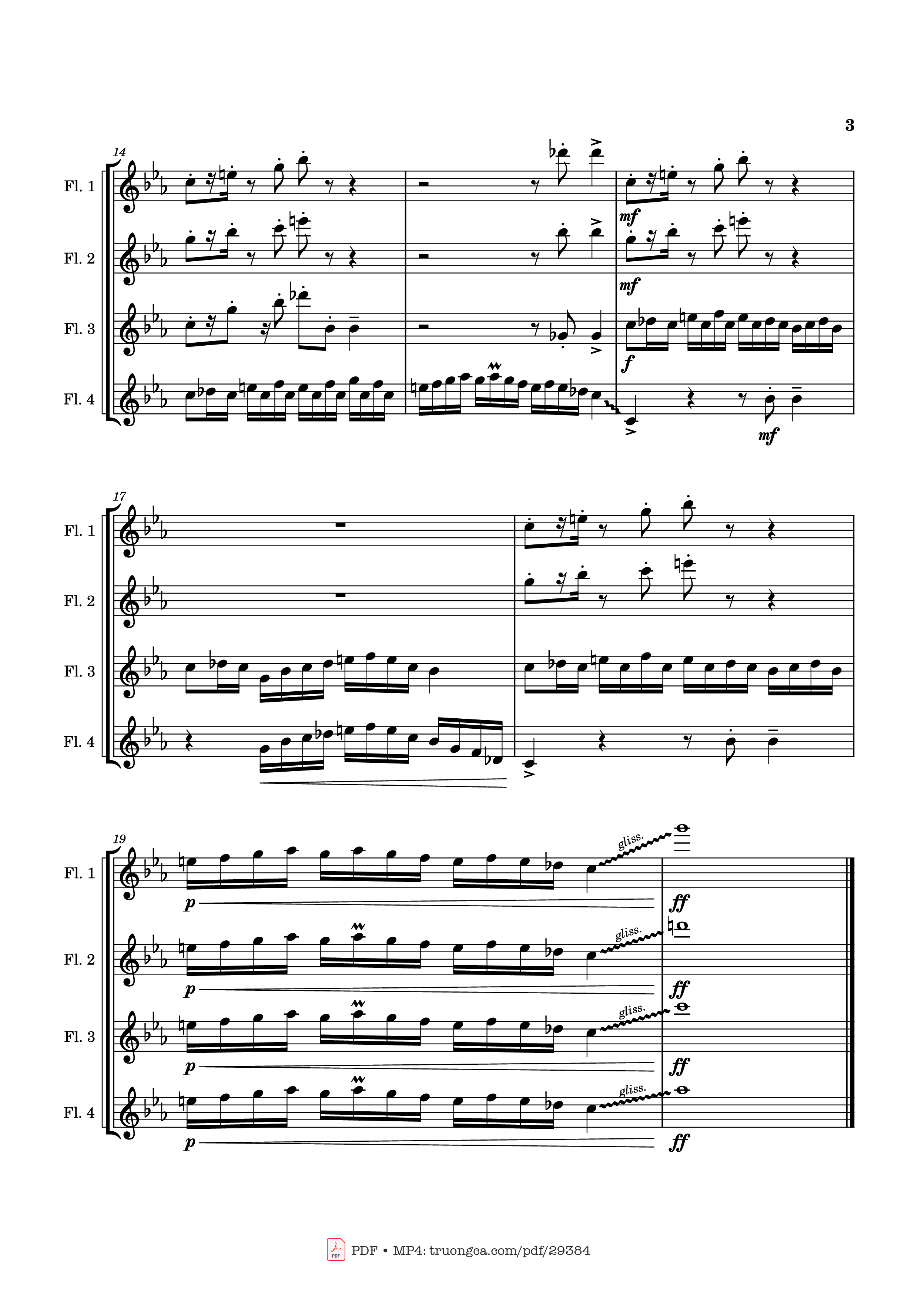 Page 3 of Sheet music PDF SCREWBOT FACTORY 2 - Arr. Alex Sun