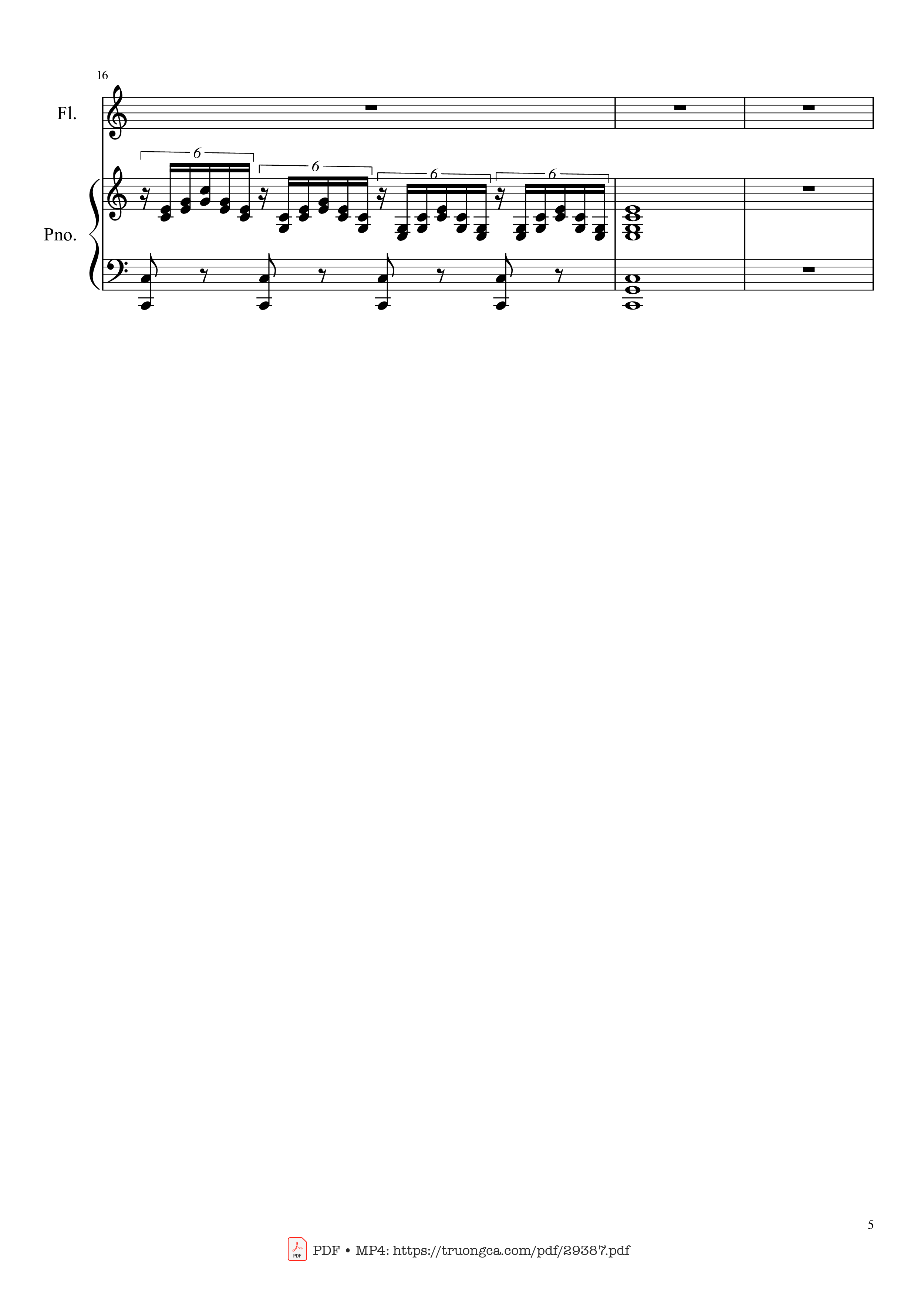 Page 5 of Sheet music PDF Piano Ave Maria Piano - Franz Schubert