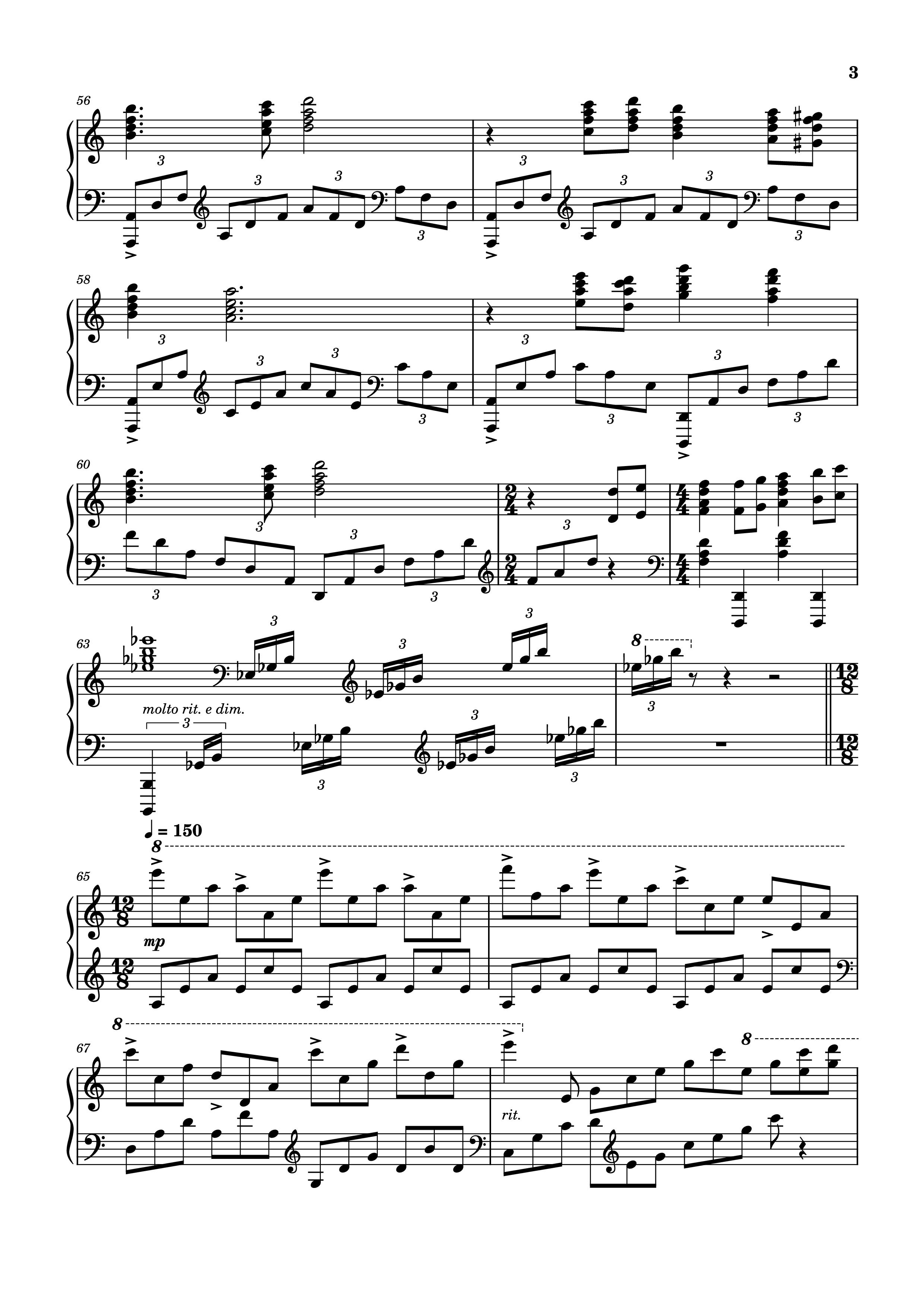 Page 3 of Sheet music PDF Piano Schindler