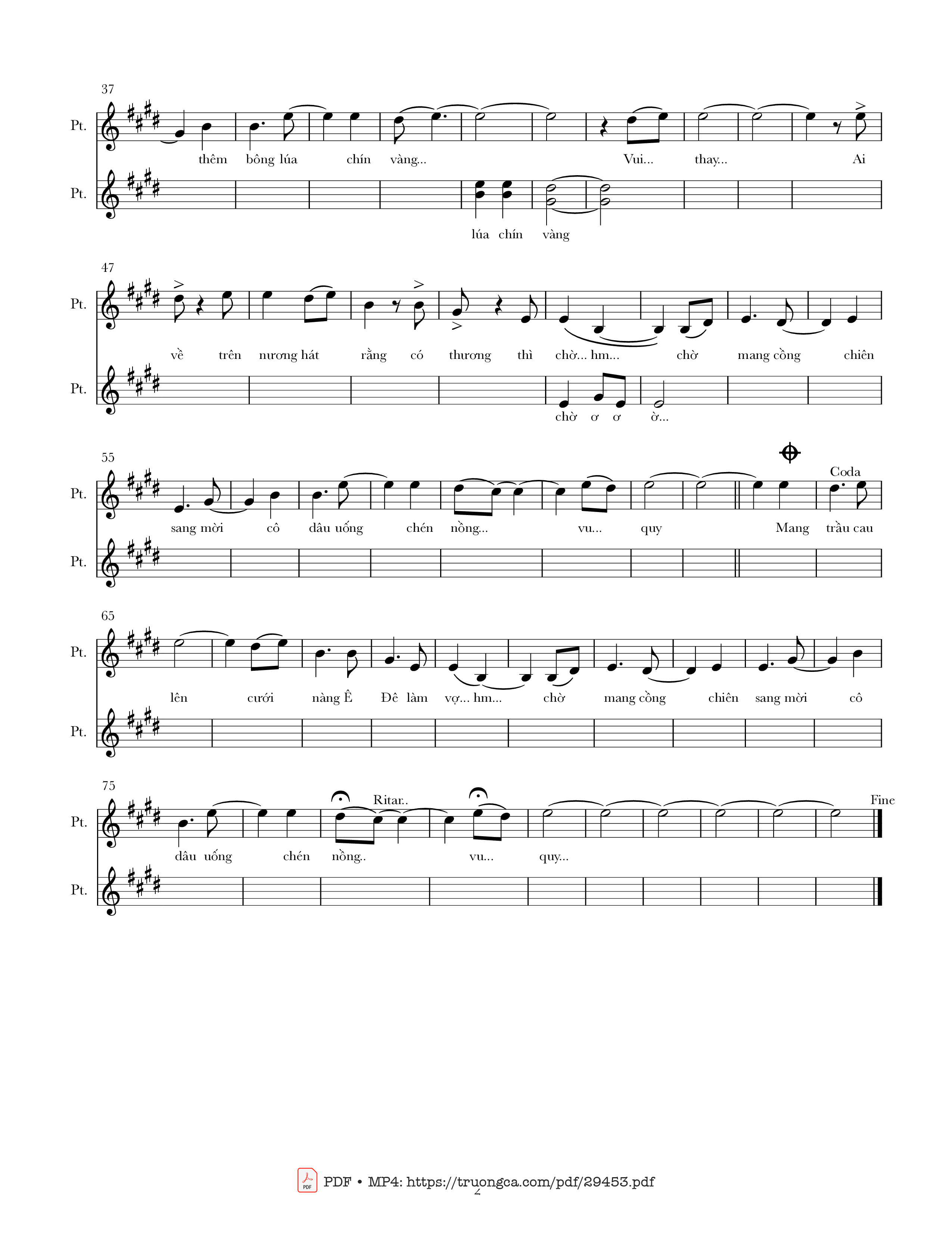 Rừng ơi những đêm trăng vàng soi bóng ai ngồi bên con suối tóc buông lơi mơ màng, Trang 2